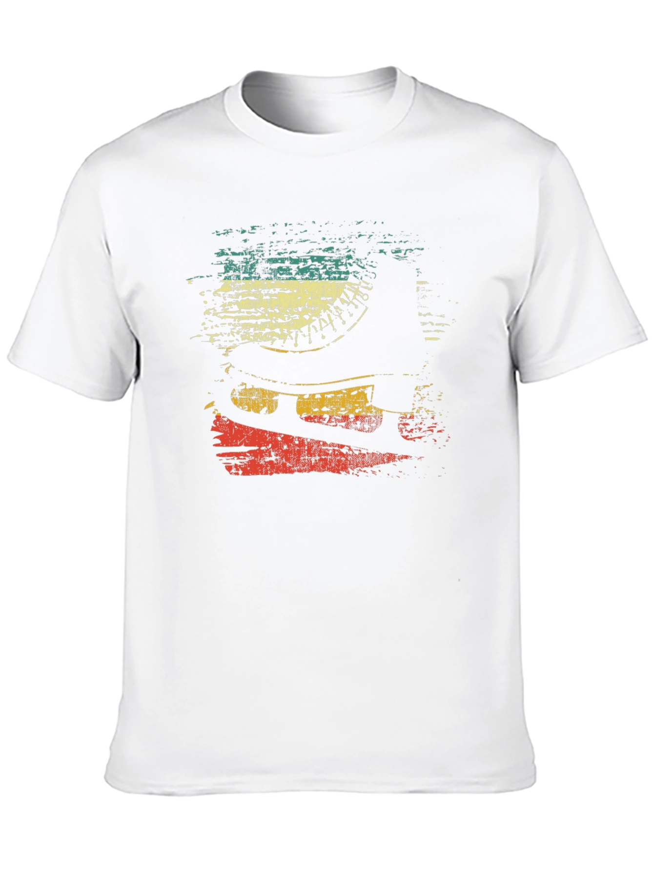 Black Retro Roller Skate T-Shirt Vintage 70s 80s Style Tee view 10