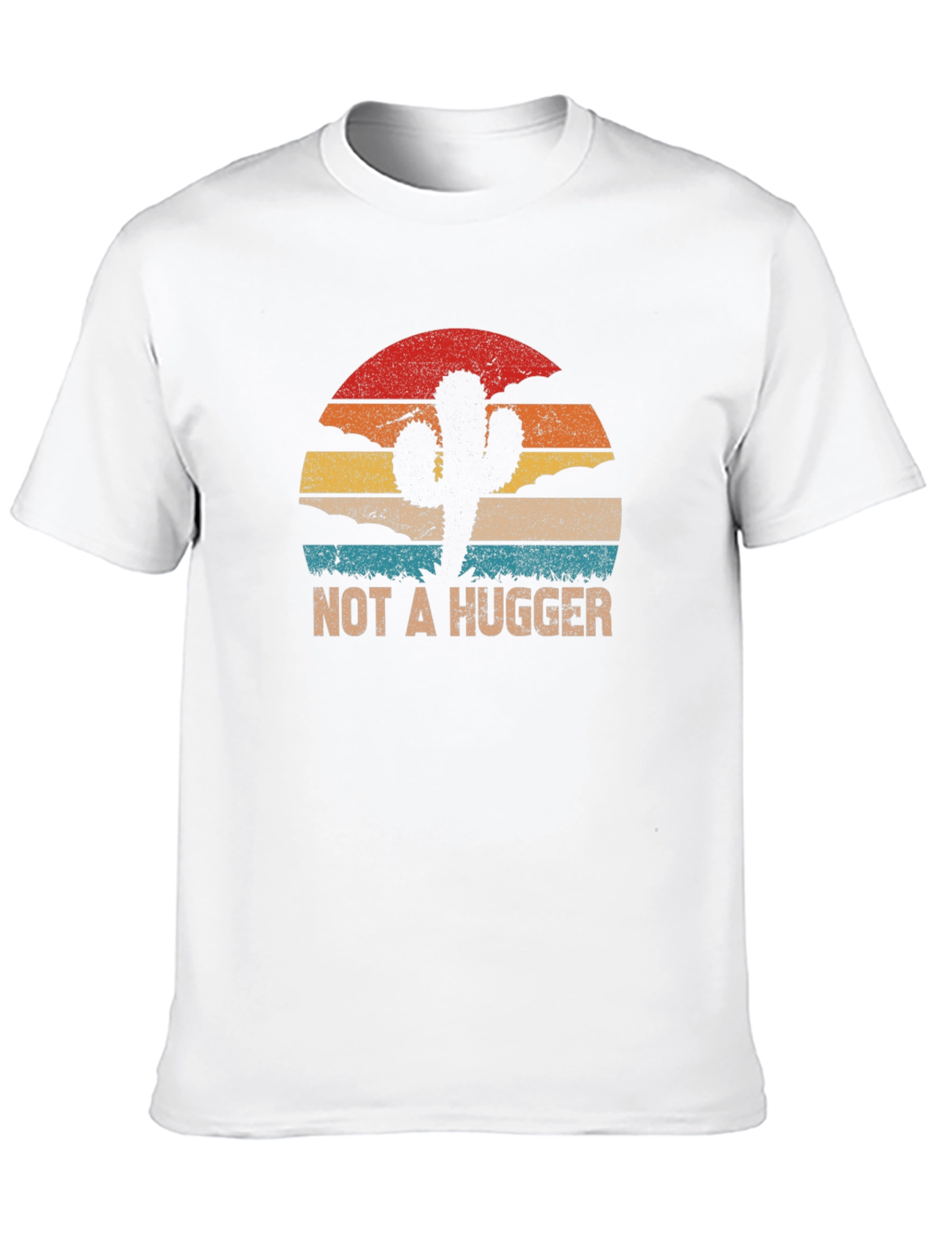 Black Not A Hugger Cactus Graphic Tee view 10