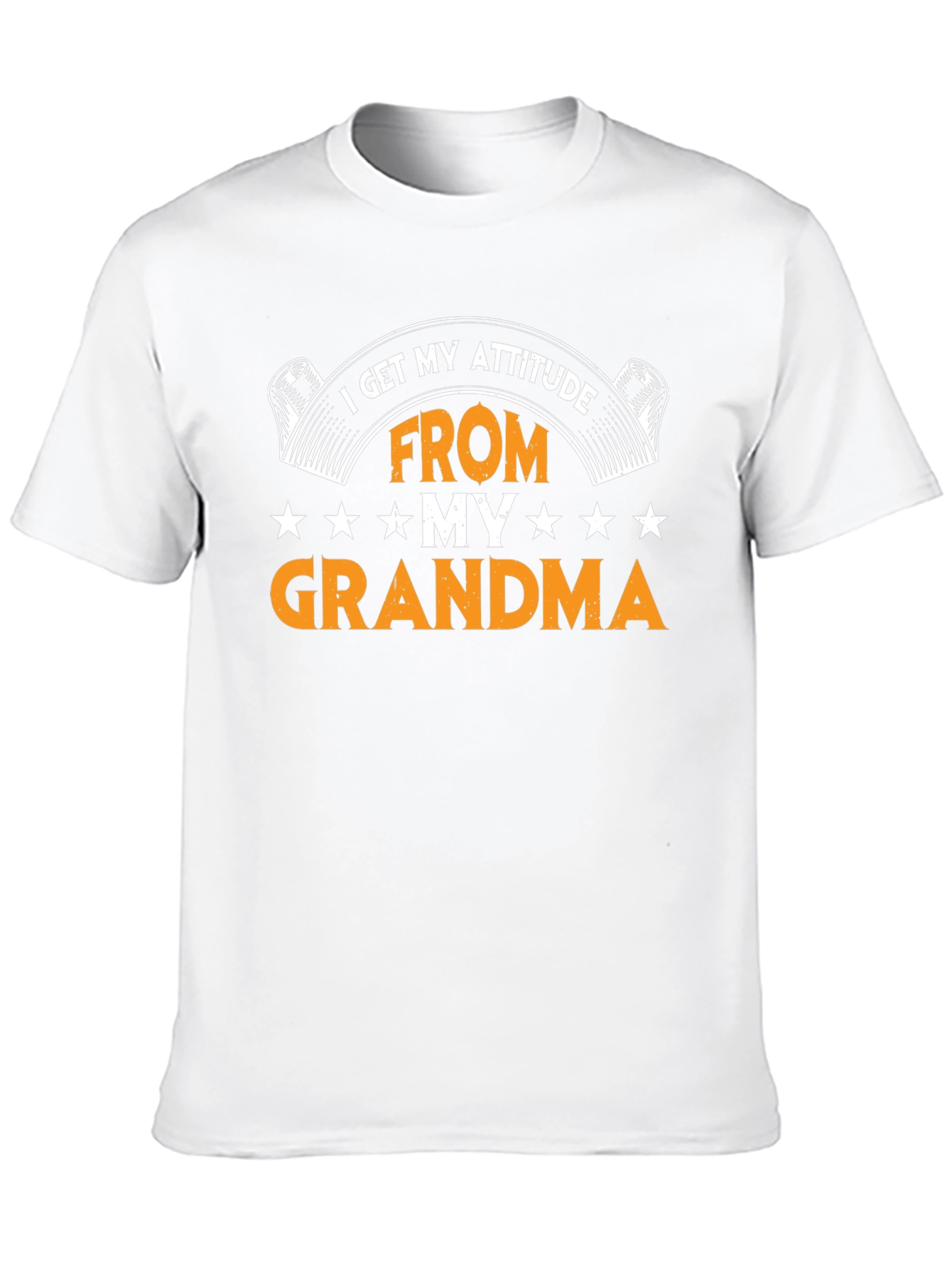 Black Attitude From Grandma T-Shirt view 10
