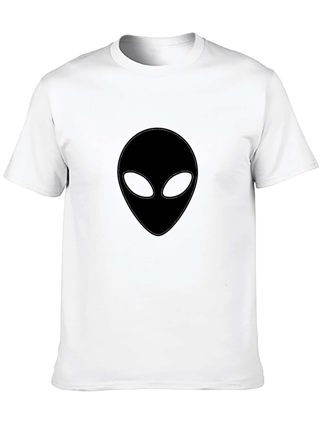 Black Alien Graphic Tee - Classic Black T-Shirt view 10