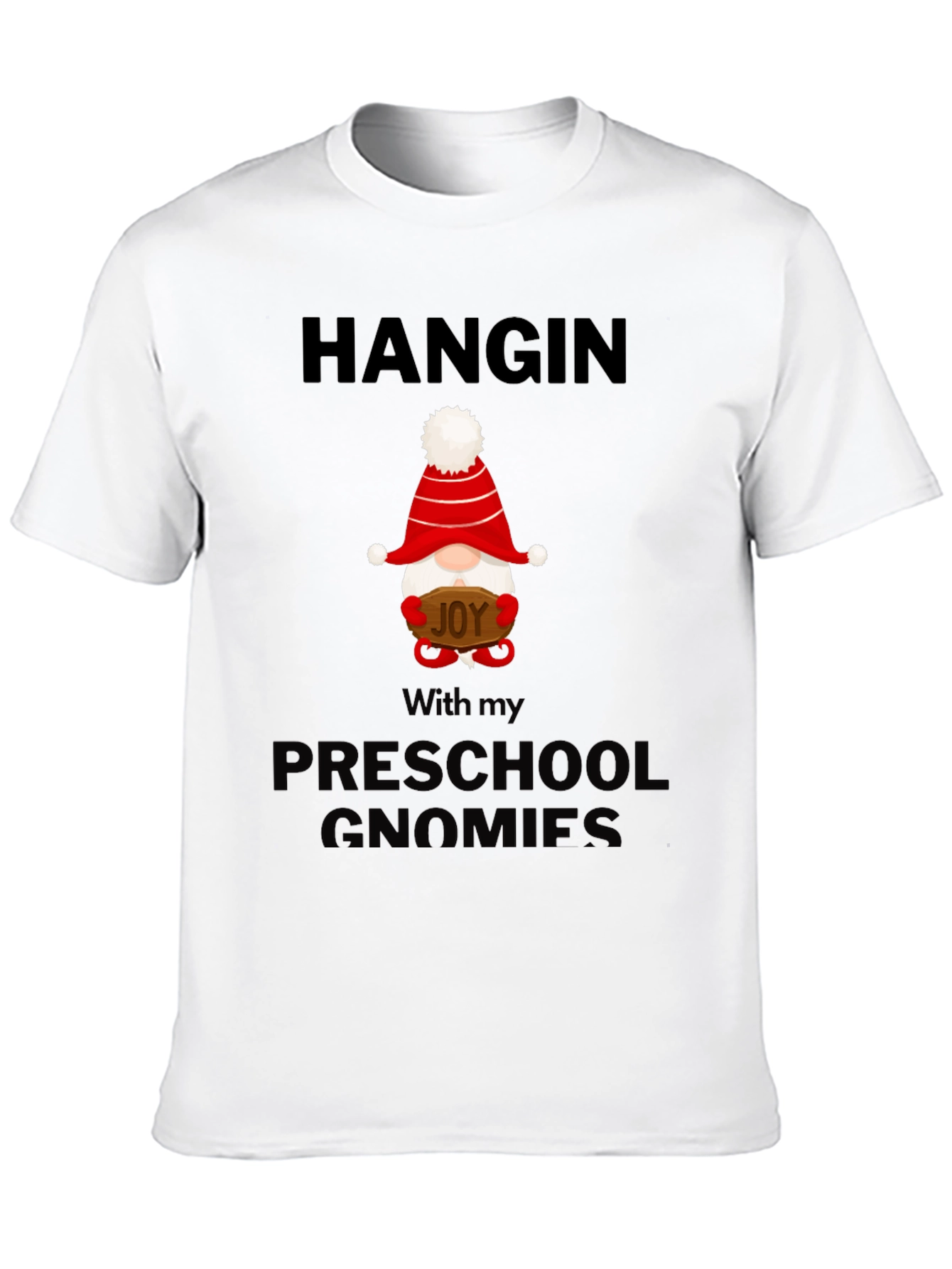 Black Hanging With My Preschool Gnomies T-Shirt view 10