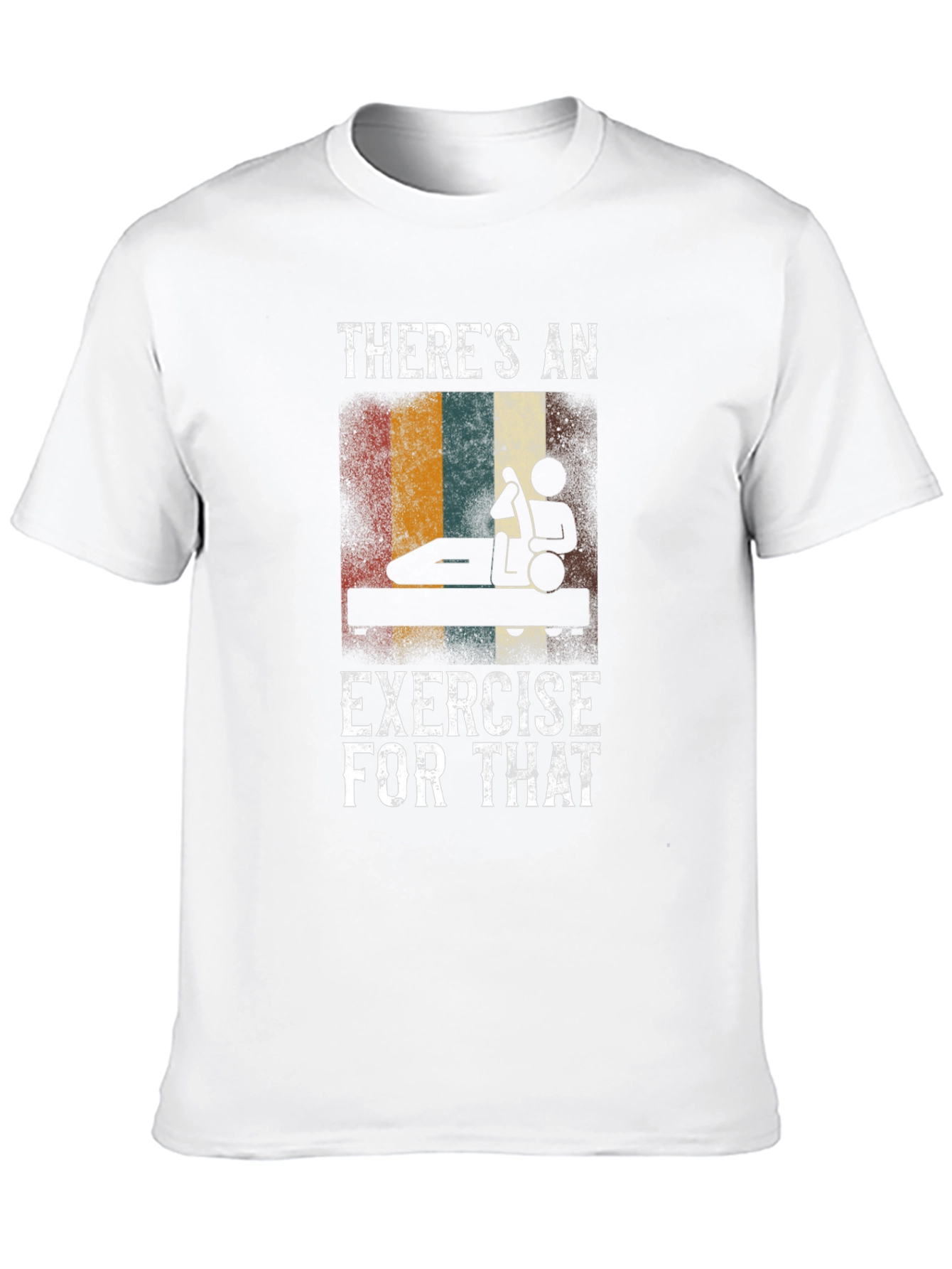 Black There's an Exercise For That T-Shirt view 10