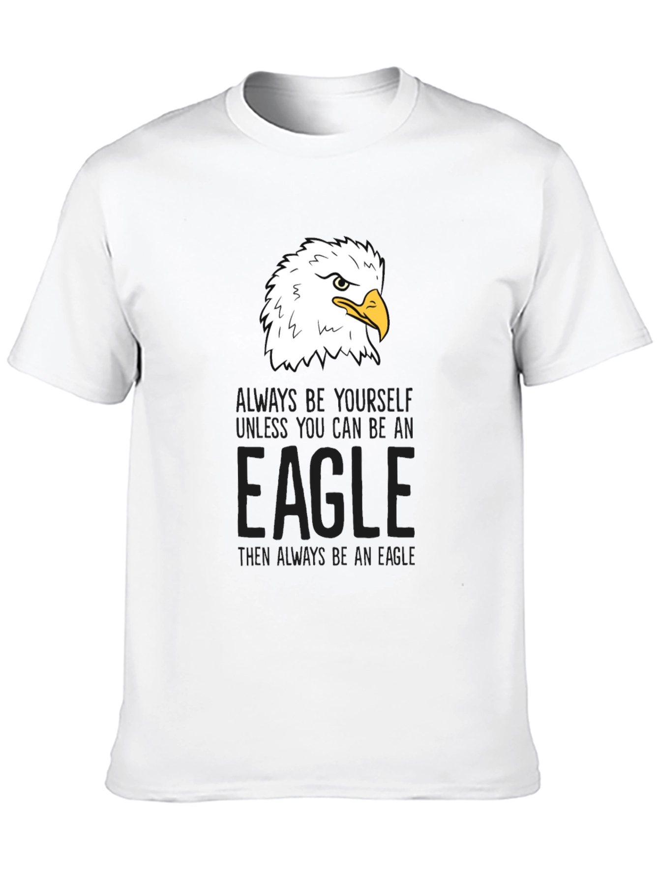 Black Eagle Graphic Tee - Be Yourself, Be An Eagle view 10