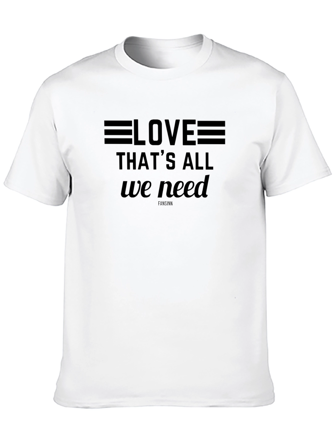Black Love is All We Need Black Graphic Tee view 10