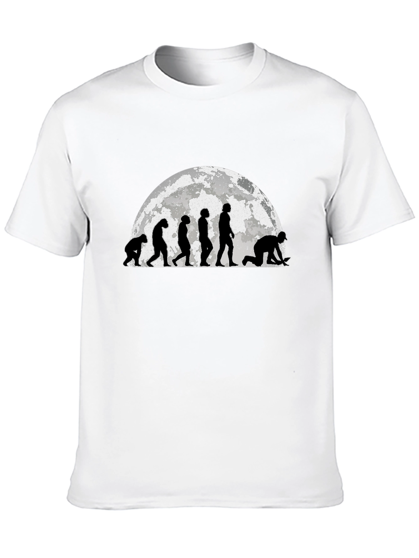 Black Evolution to Digger Black T-Shirt Funny Gift Idea view 10