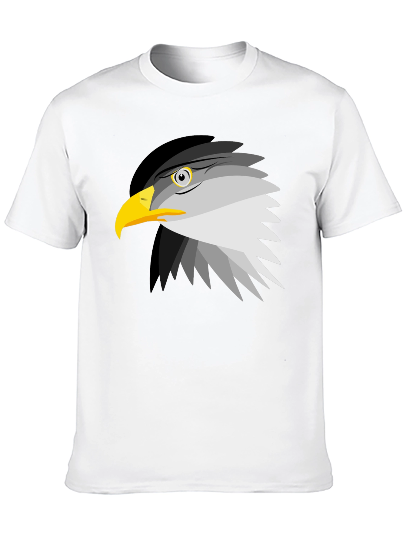 Black Eagle Graphic Tee - Black Cotton Blend view 10