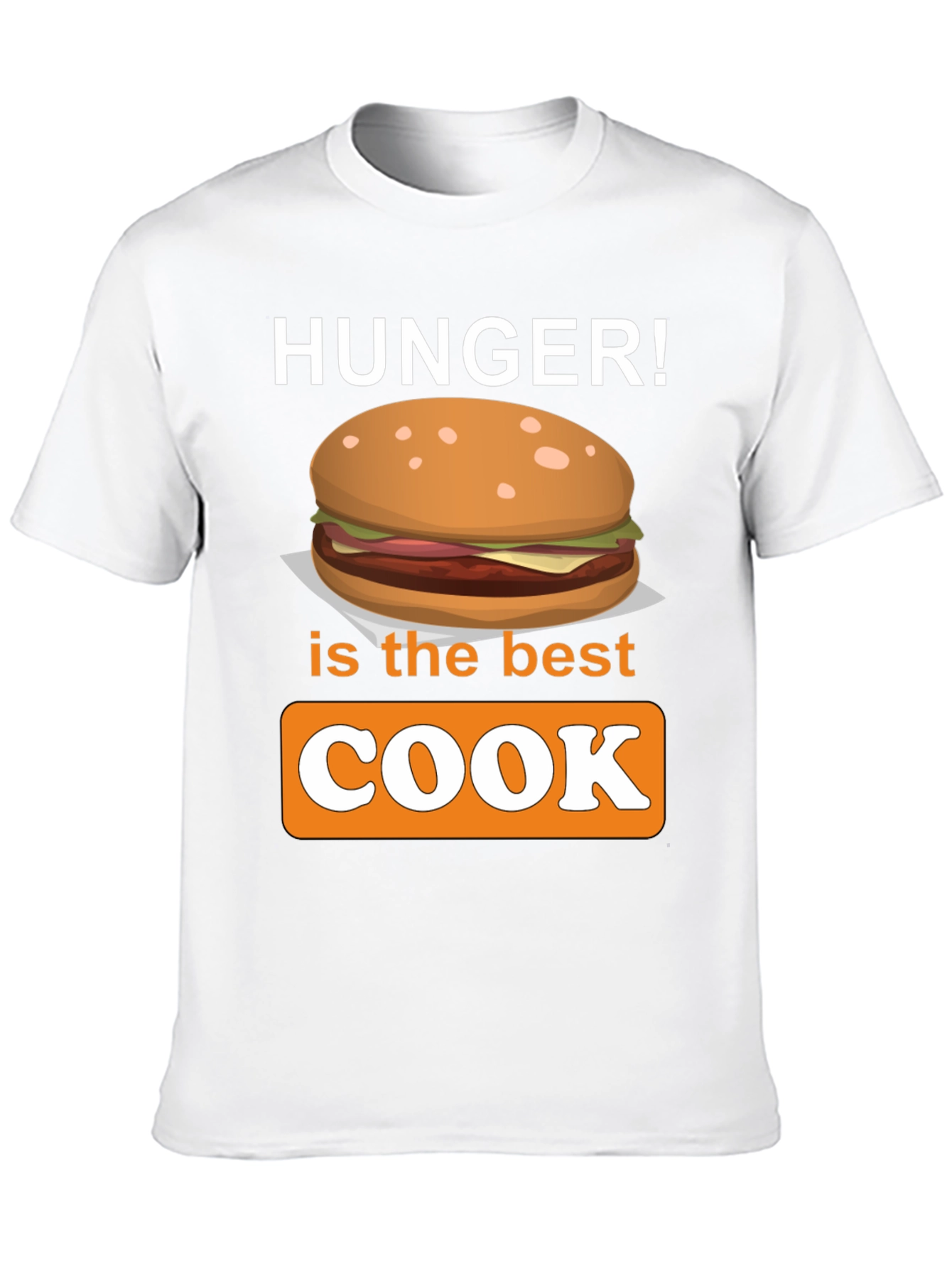 Black Hunger is the Best Cook T-Shirt - Foodie Apparel view 10