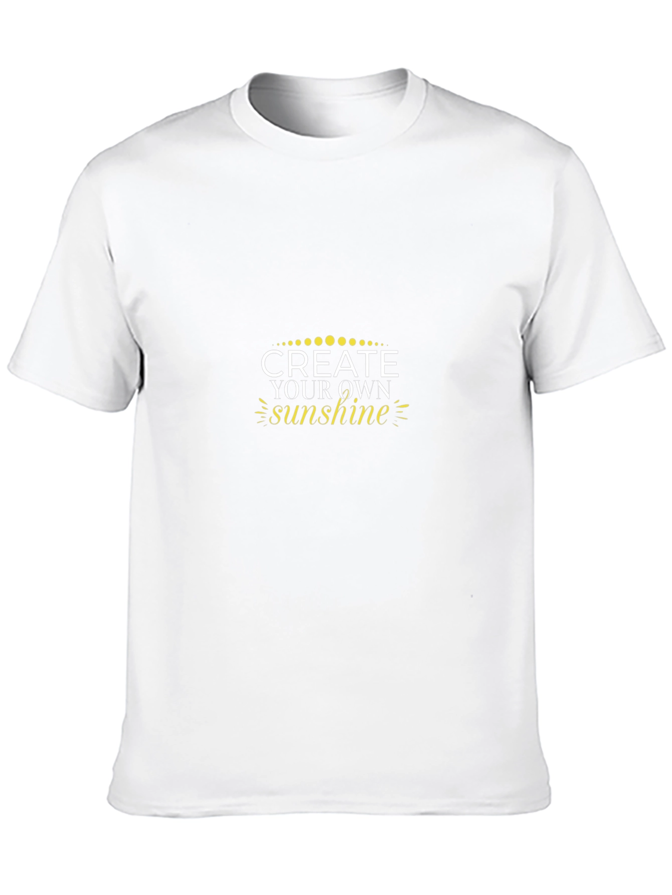 Black Create Your Own Sunshine Graphic Tee - Black view 10