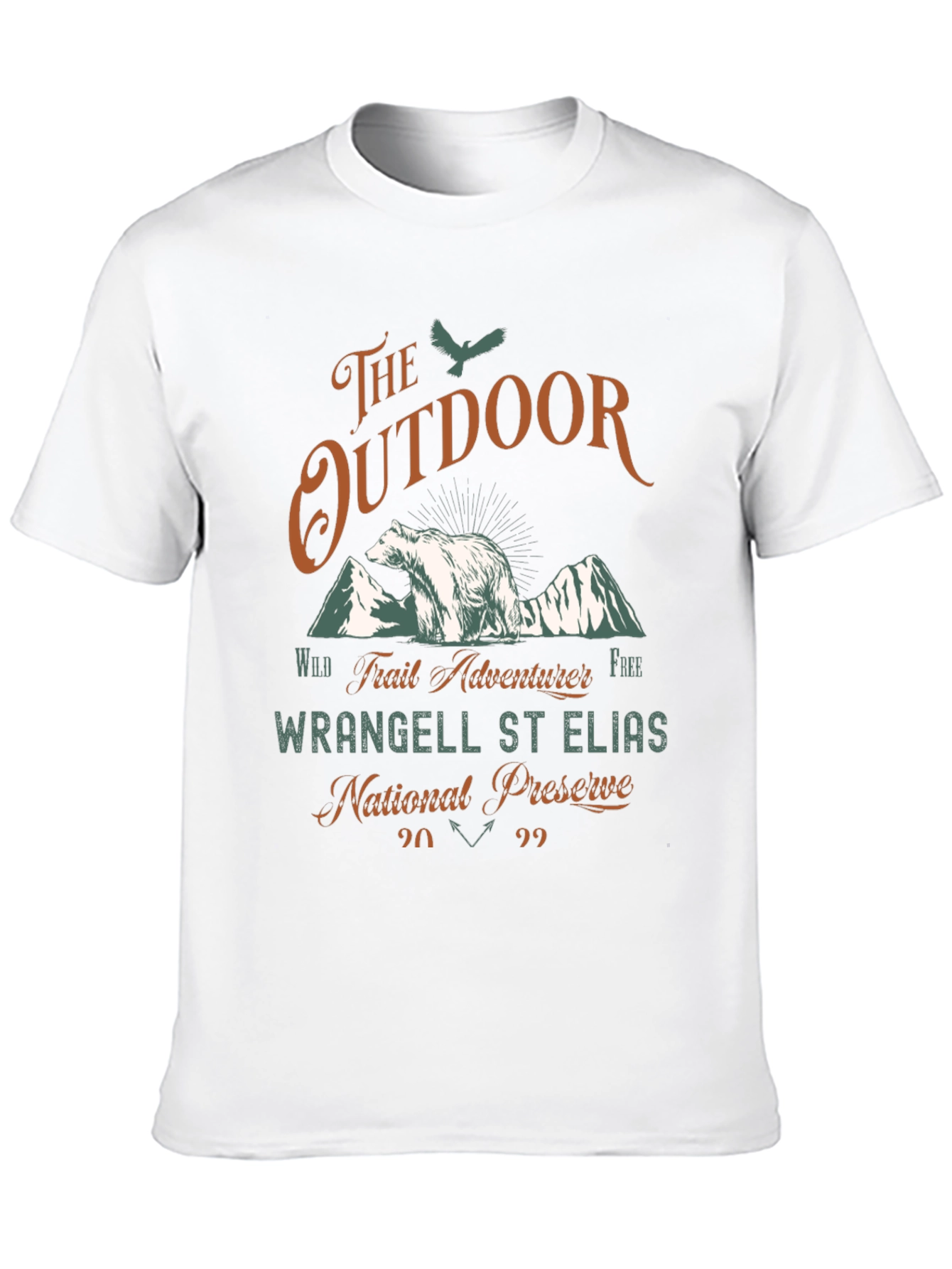 Black The Outdoor Wrangell St Elias National Preserve T-Shirt view 10
