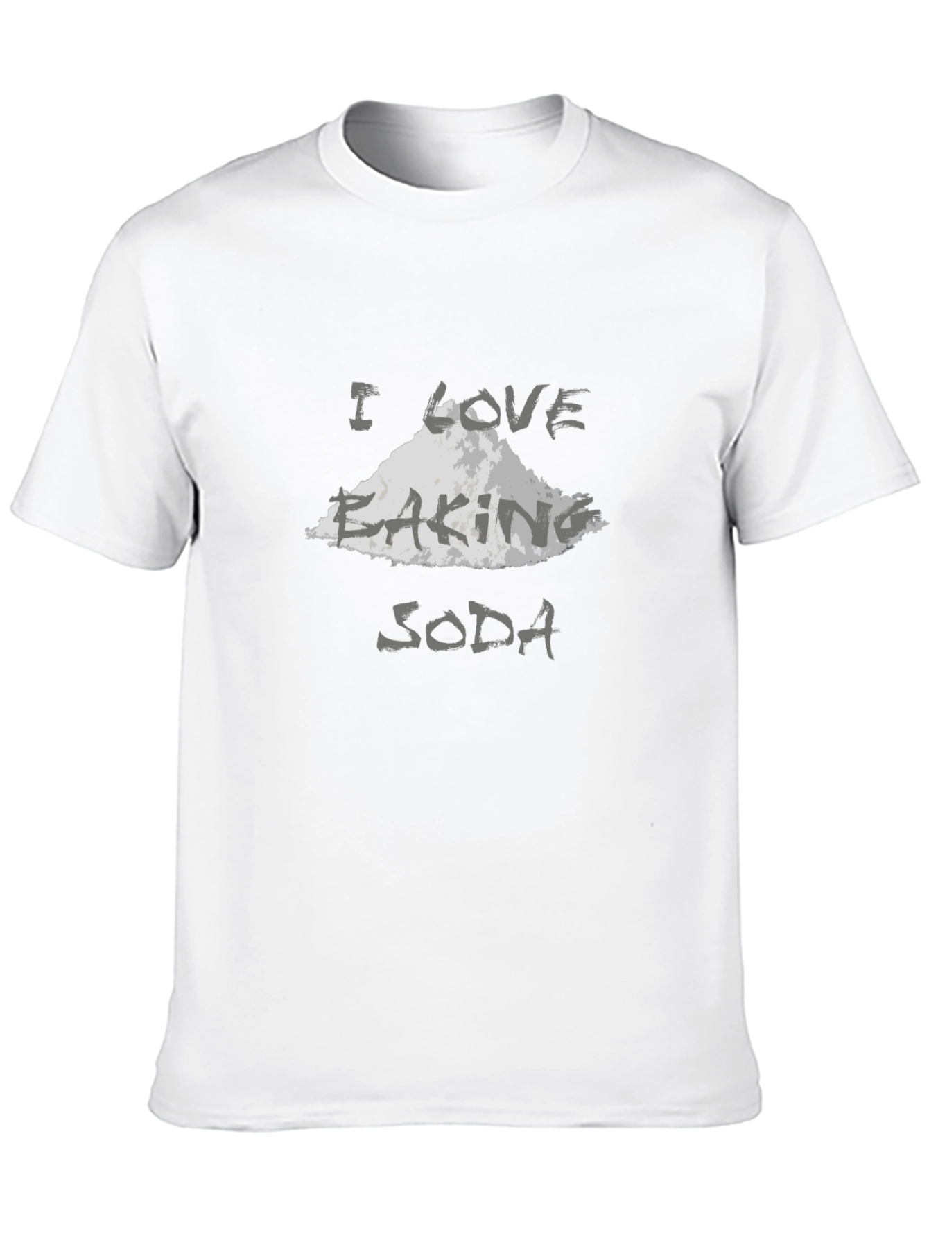 Black I Love Baking Soda Graphic T-Shirt - Black view 10