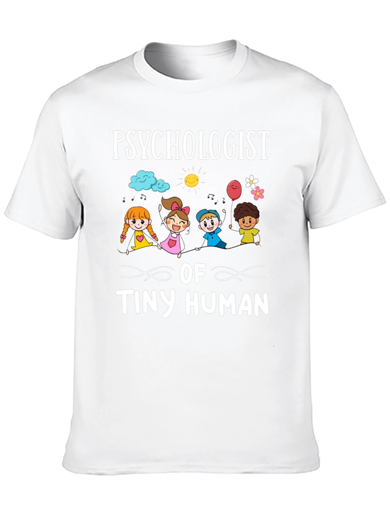 Black Psychologist of Tiny Human T-Shirt view 10