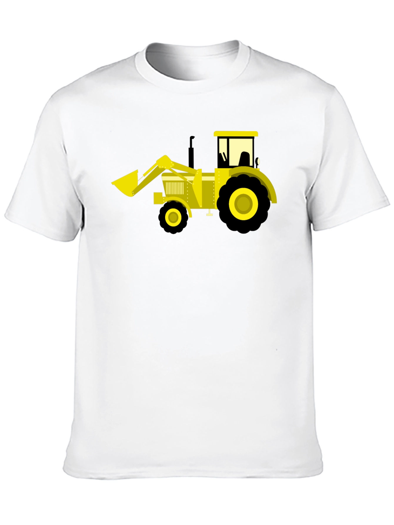Black Black Tractor Graphic Tee - Fun & Unique view 10