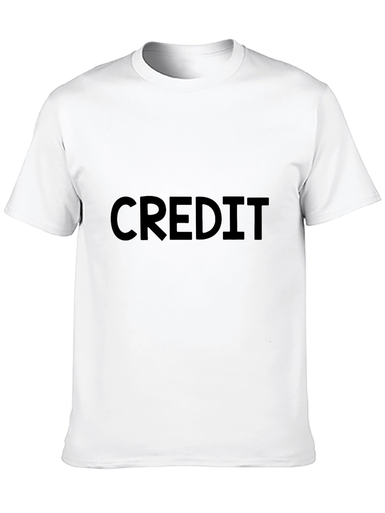 Black Black "CREDIT" Graphic Tee view 10