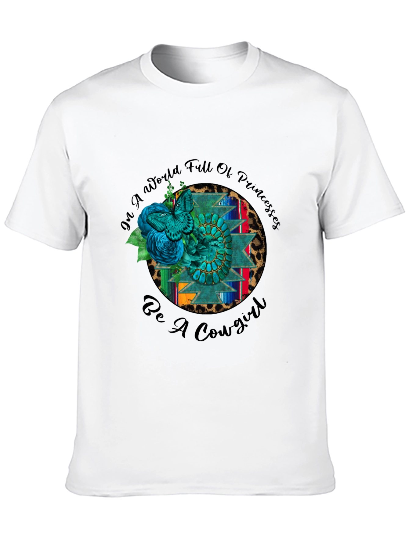 Black Cowgirl Graphic Tee - Black view 10