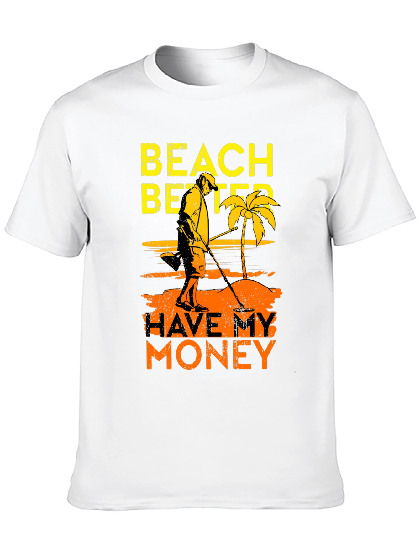 Black Beach Better Have My Money Graphic T-Shirt view 10