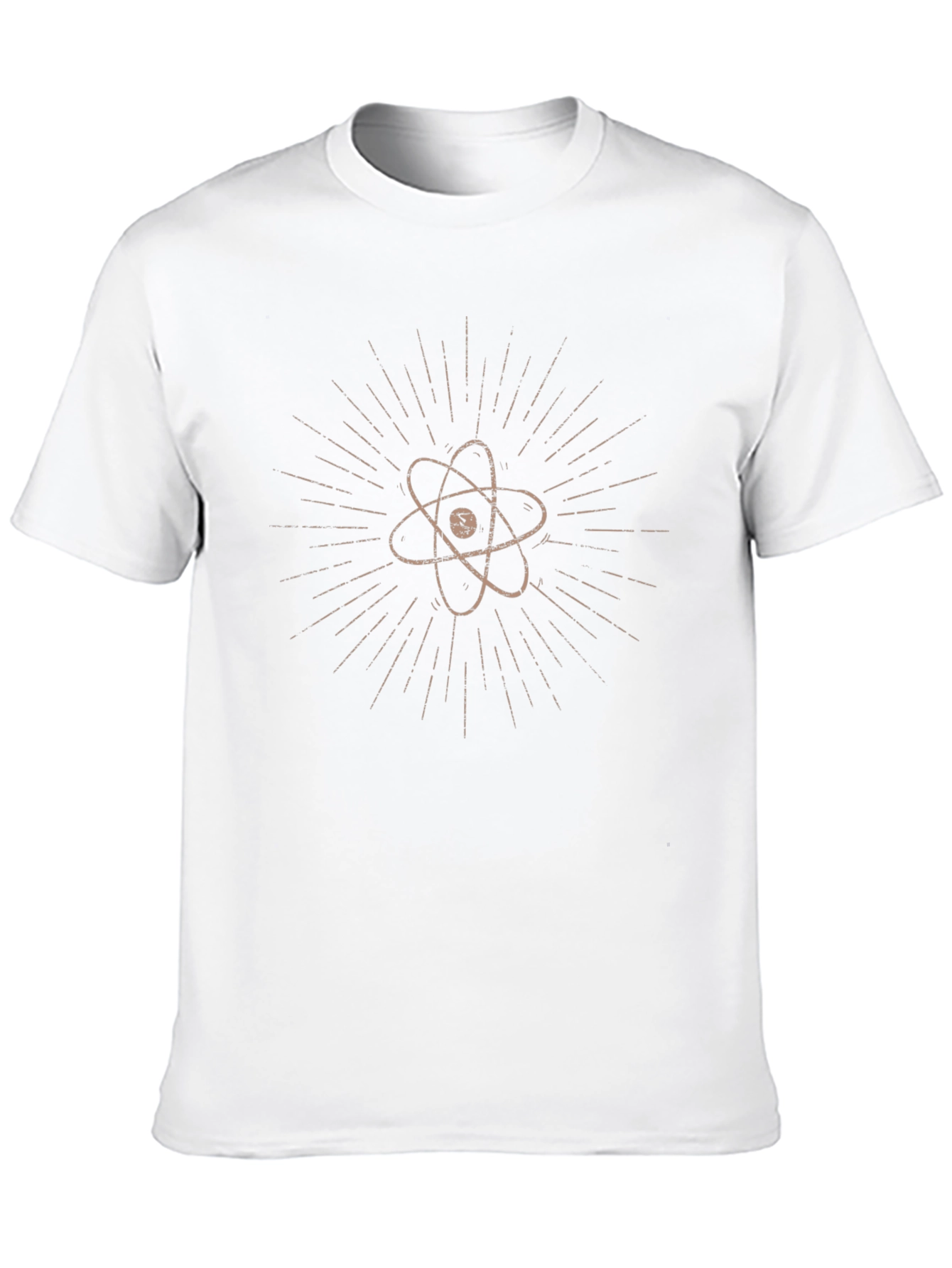 Black Atom Graphic Tee - Science Design view 10