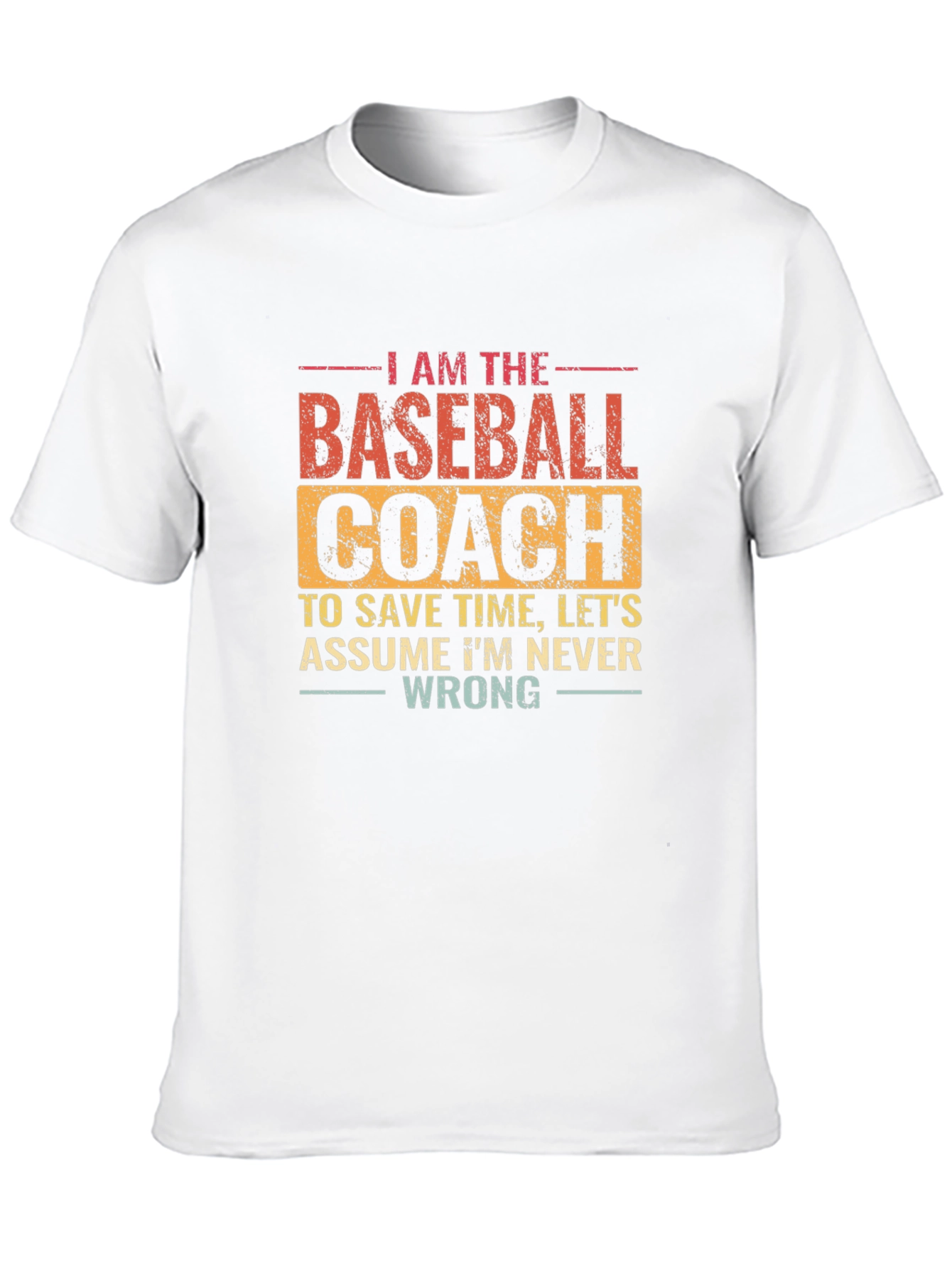 Black Baseball Coach T-Shirt: Funny Slogan Tee view 10