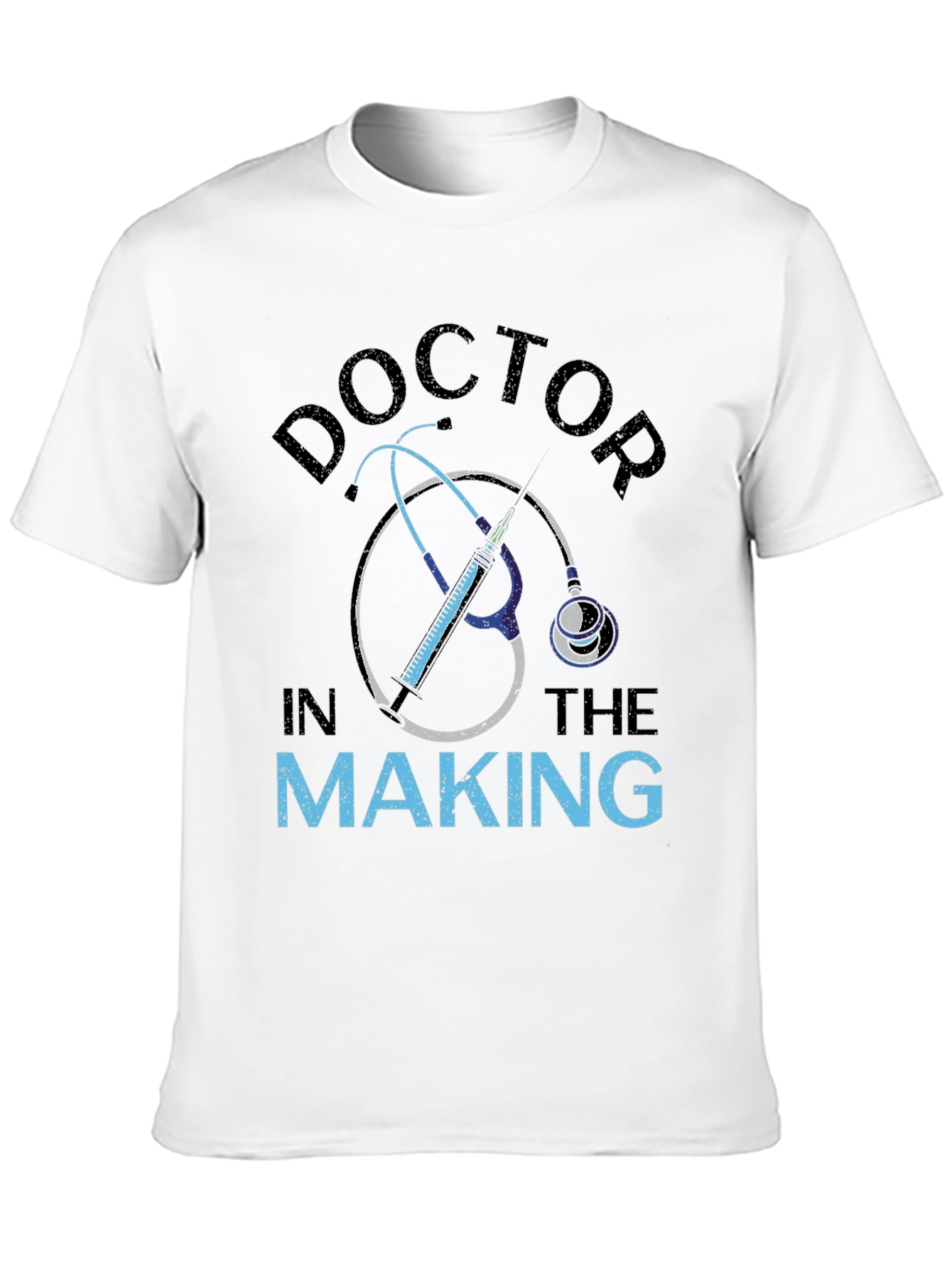 Black Doctor In The Making Graphic T-Shirt view 10