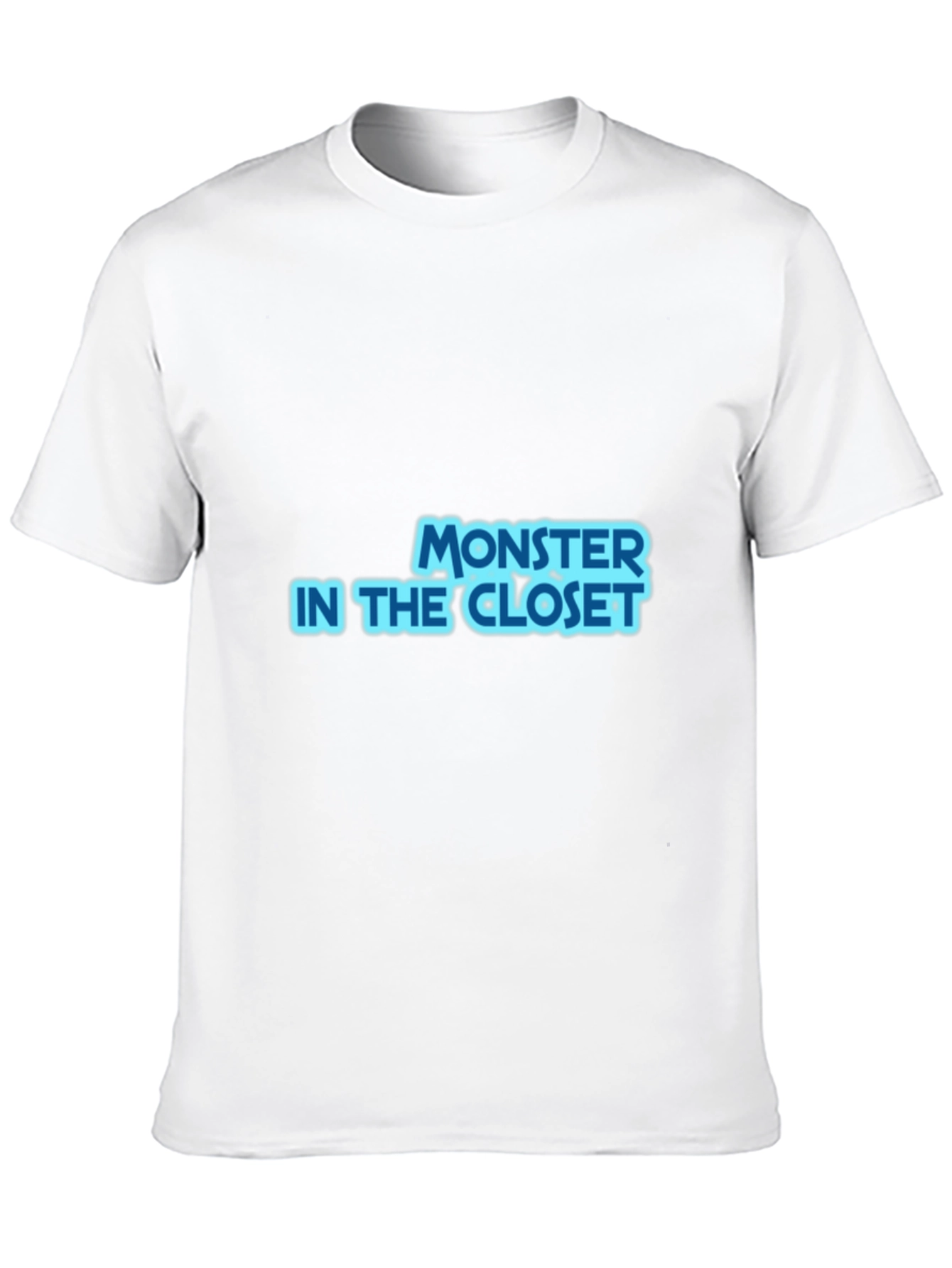 Black Monster in the Closet Black T-Shirt view 10