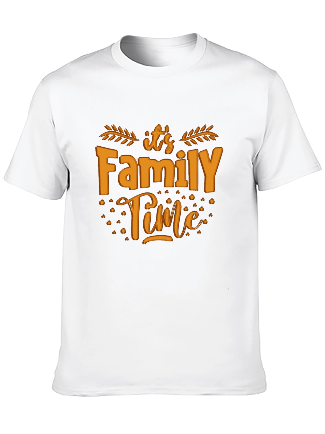 Black Family Time Black T-Shirt view 10