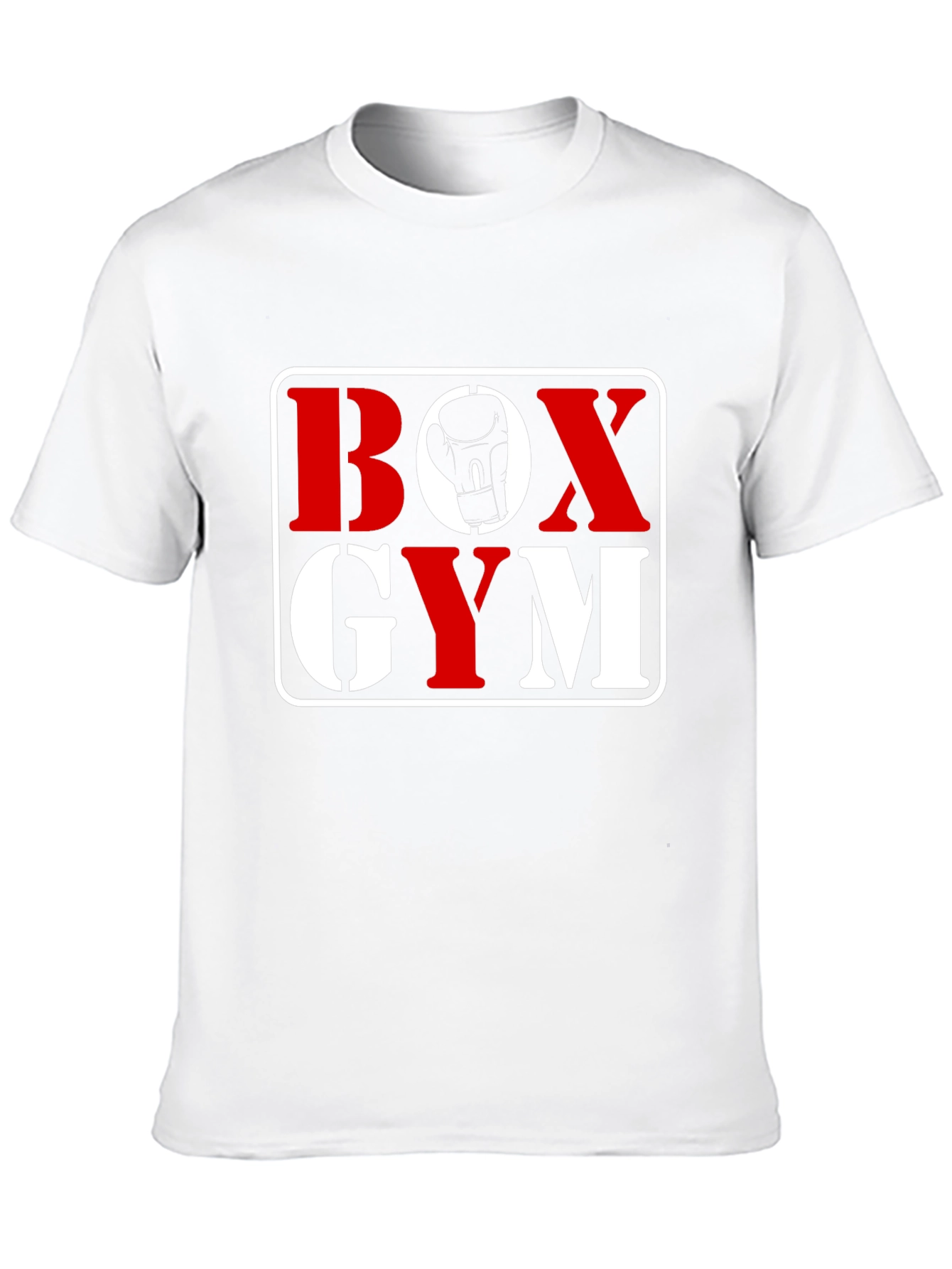 Black Boxing Gym Graphic T-Shirt | Comfortable Crew Neck Tee view 10