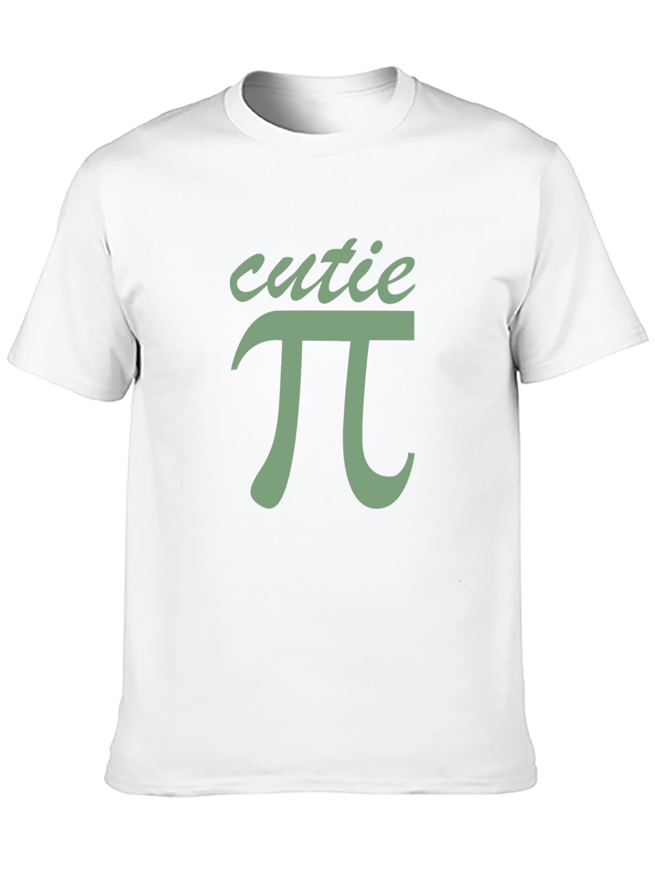 Black Cutie Pi Math Humor Graphic T-Shirt view 10