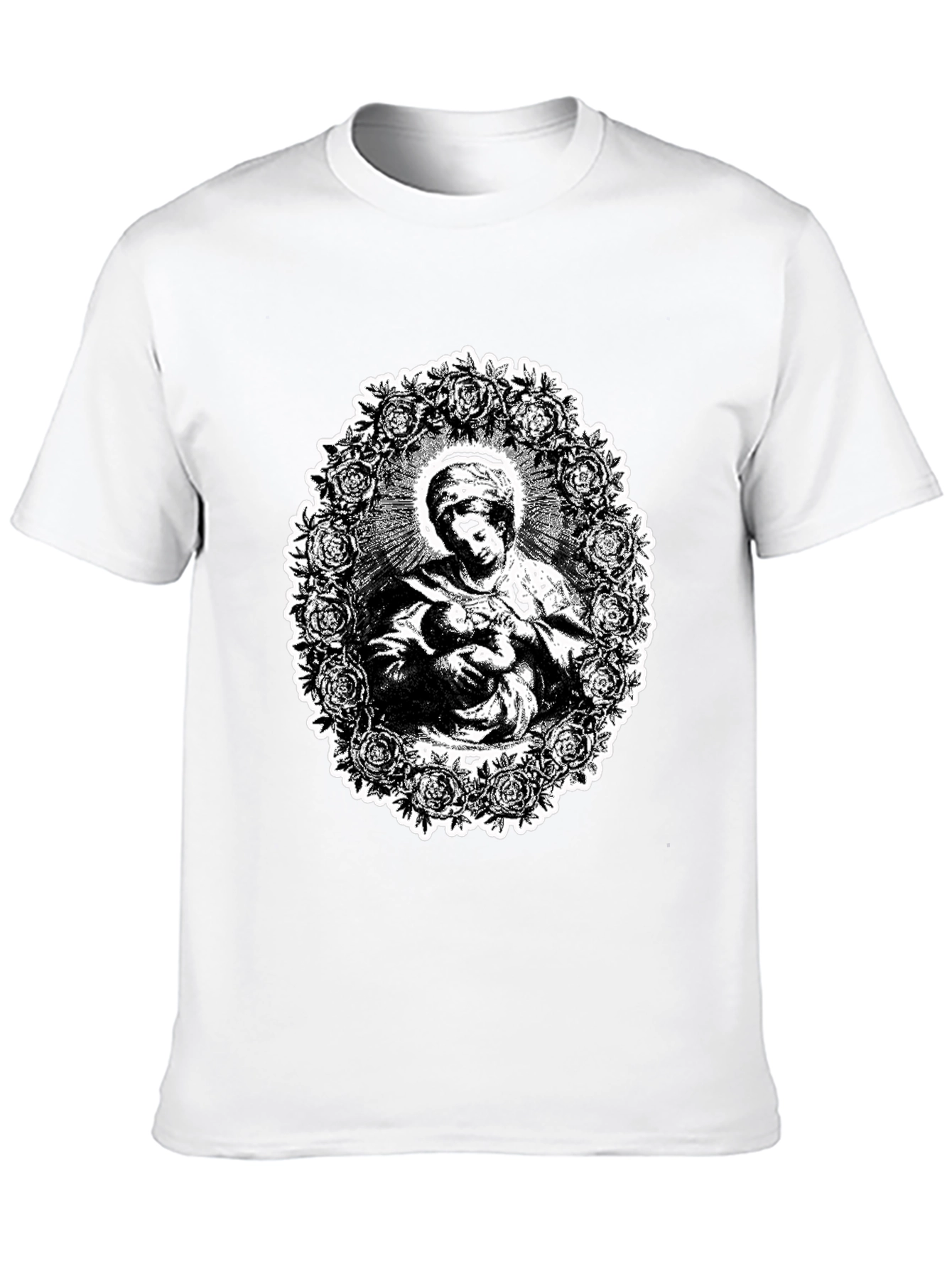 Black Madonna & Child Graphic Tee view 10