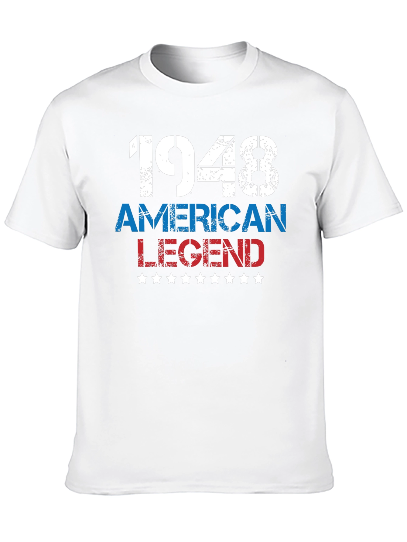 Black 1948 American Legend T-Shirt - Patriotic Birthday Gift view 10