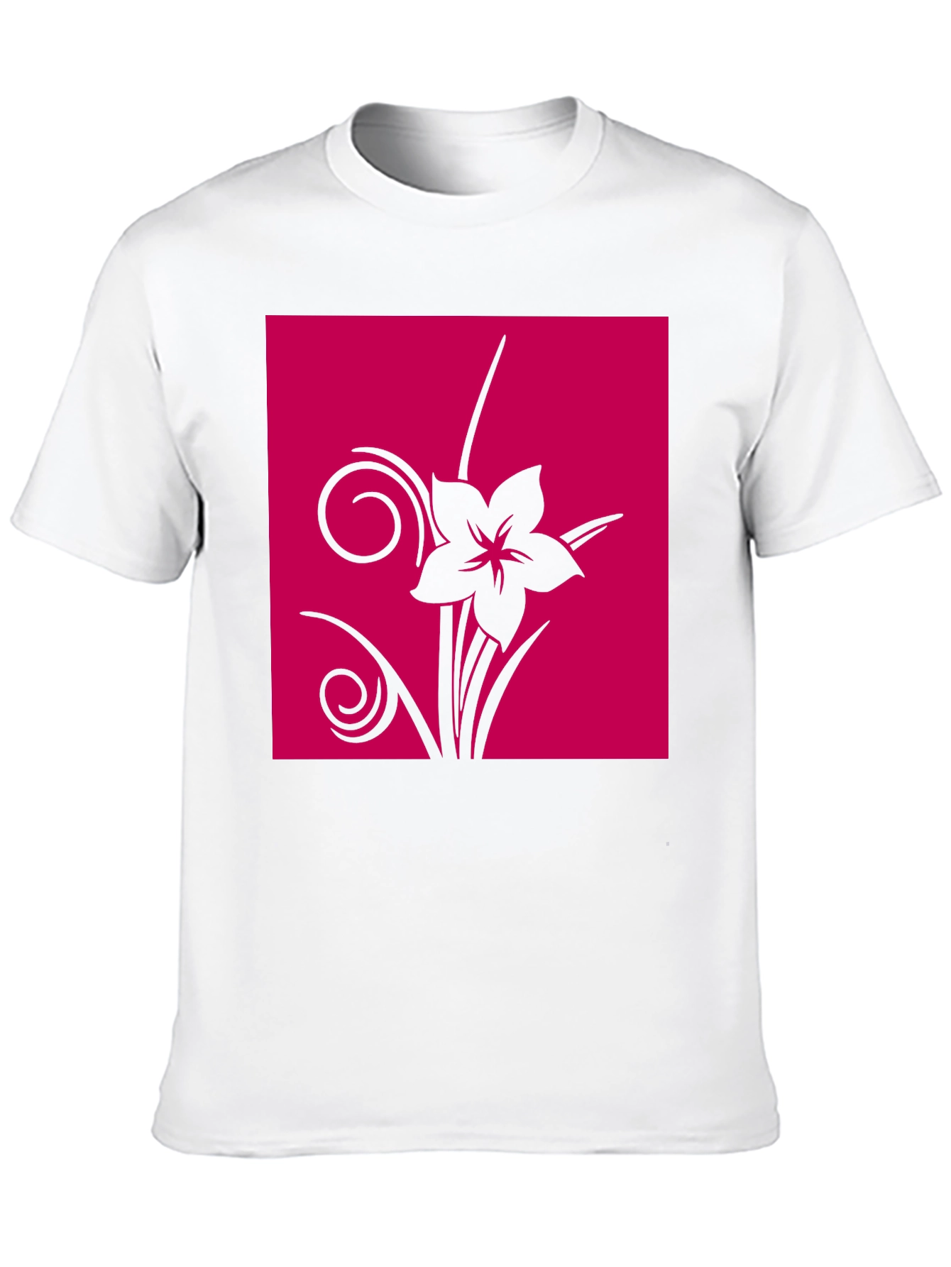 Black Floral Graphic Tee - Black view 10