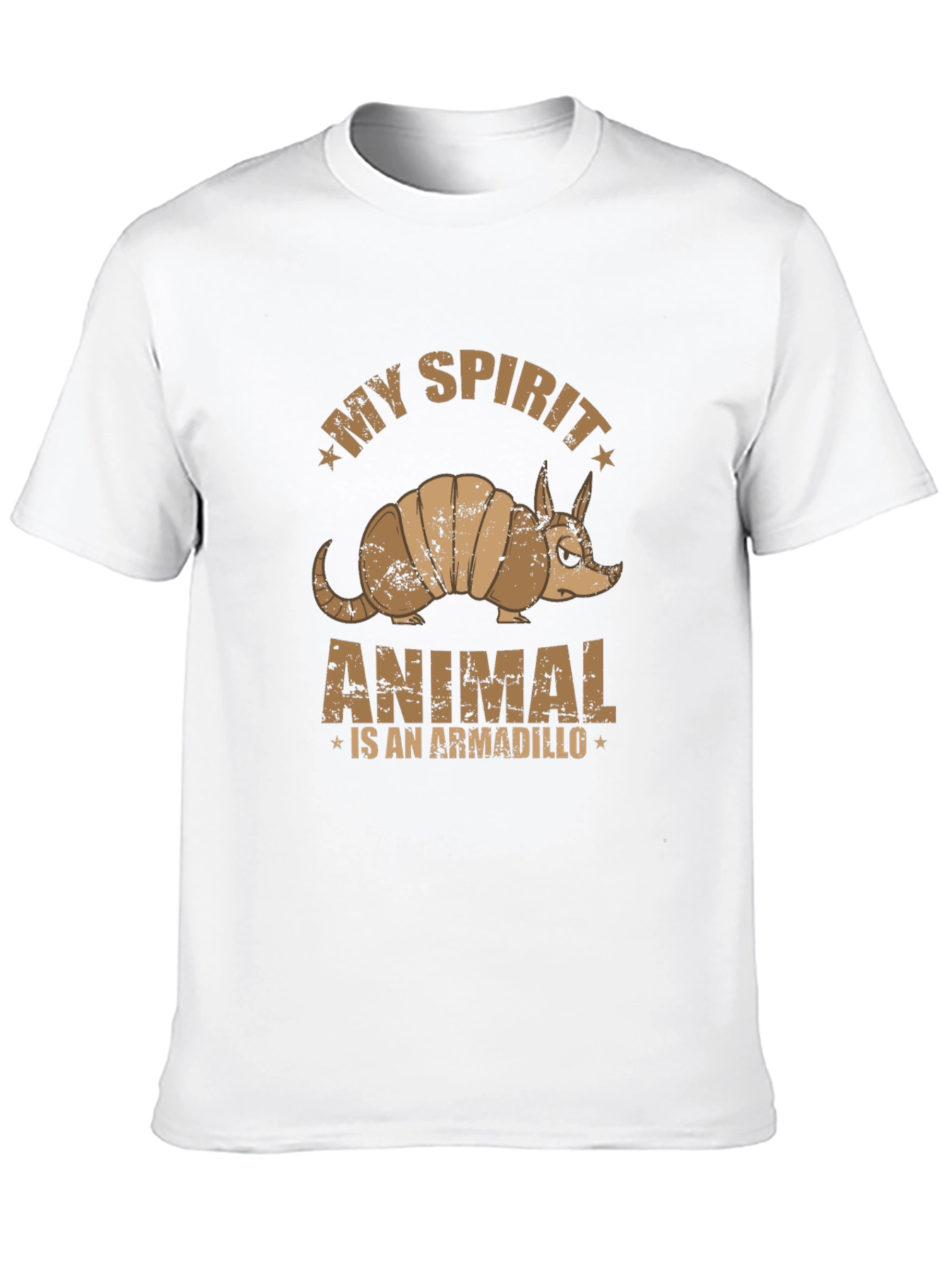 Black My Spirit Animal Armadillo Graphic Tee view 10