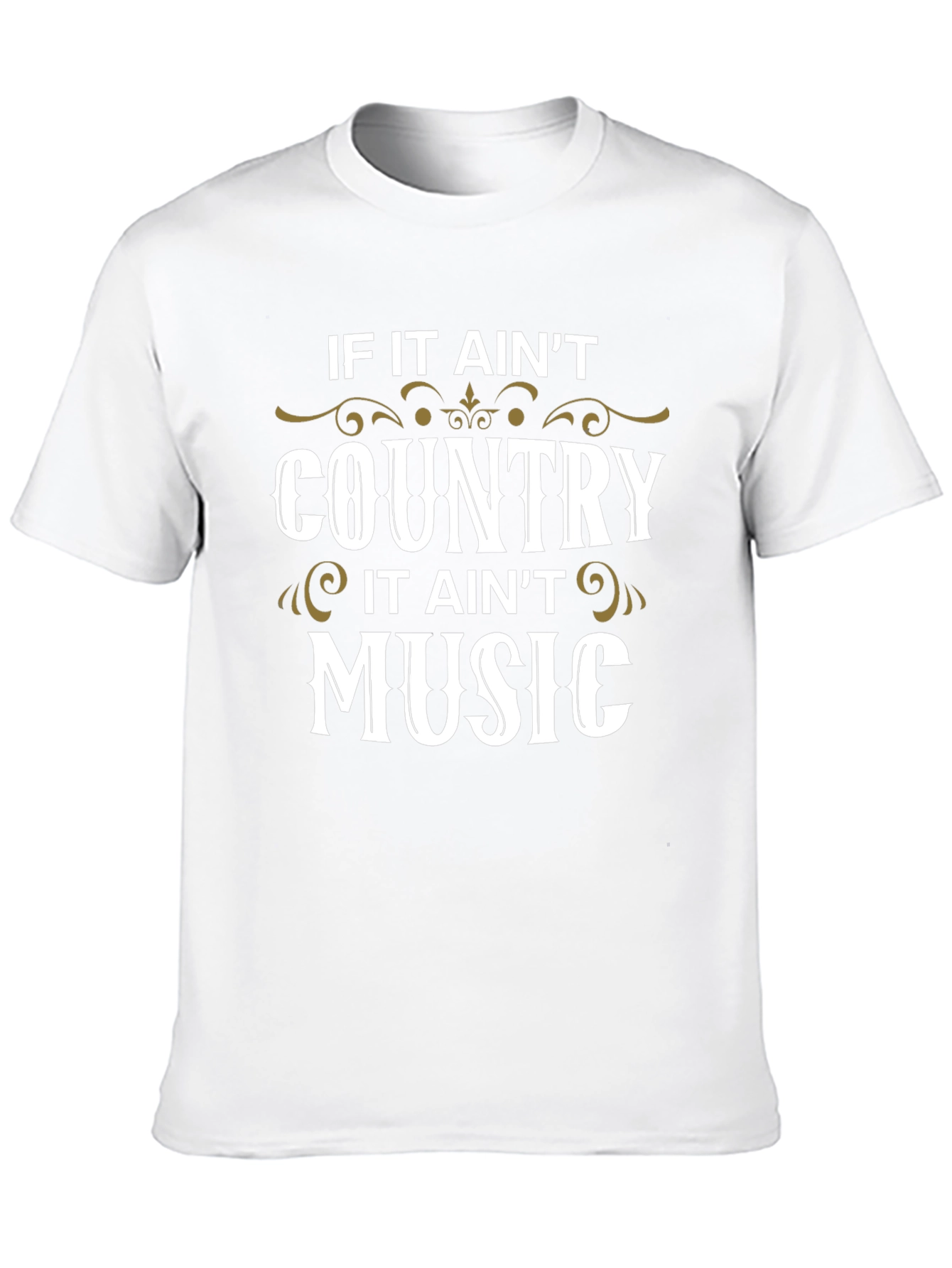 Black Country Music T-Shirt - If It Ain't Country view 10