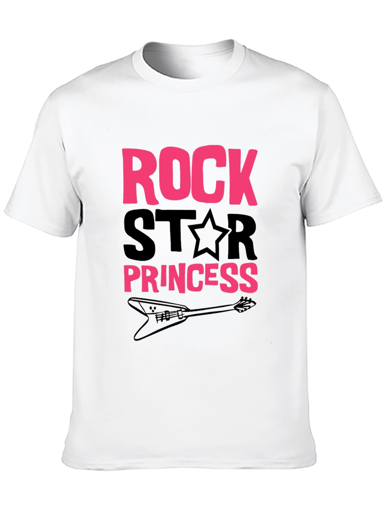 Black Rock Star Princess Graphic T-Shirt view 10