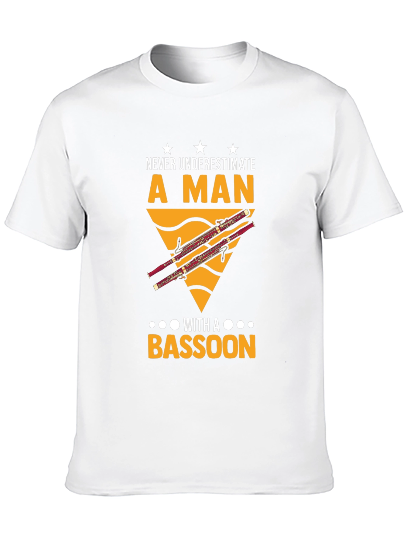 Black Never Underestimate a Man with a Bassoon T-Shirt view 10