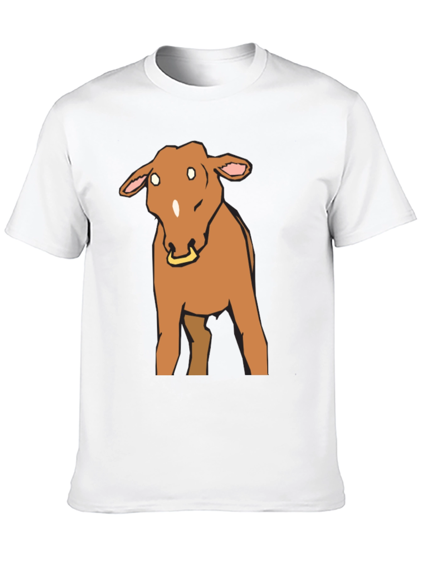 Bojack Horseman Style Horse Graphic Tee - Black - 10