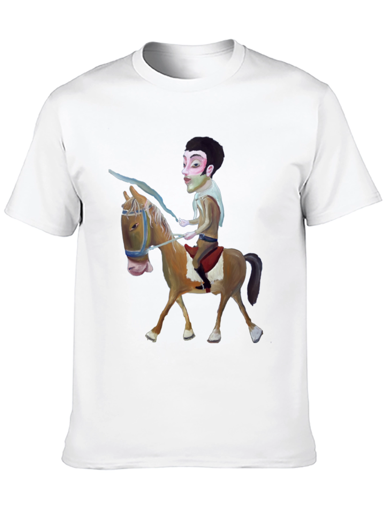 Black Man on Horseback Graphic Tee view 10