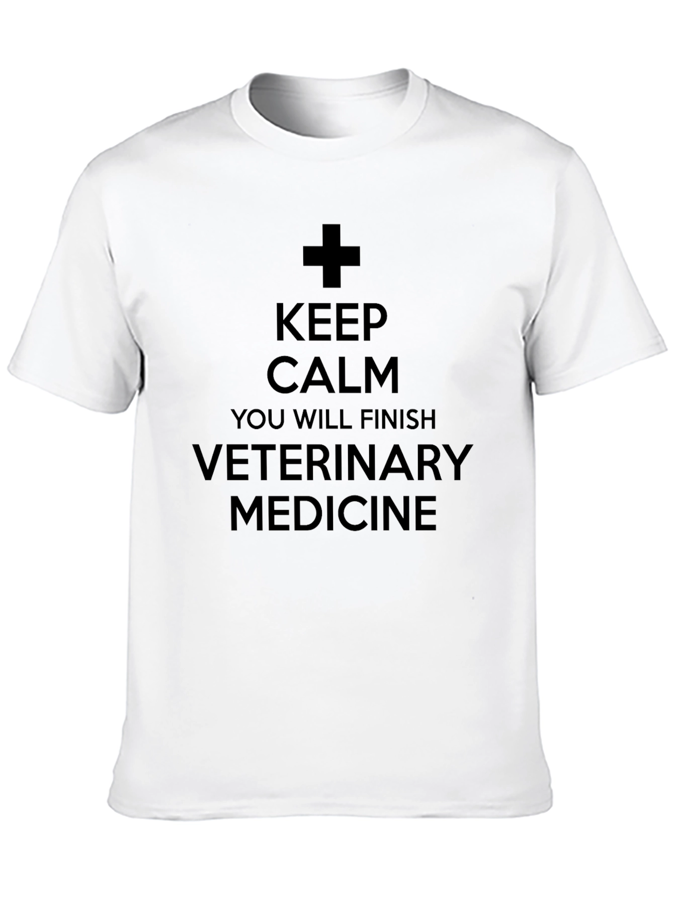 Black Veterinary Medicine Motivation Graphic T-Shirt view 10