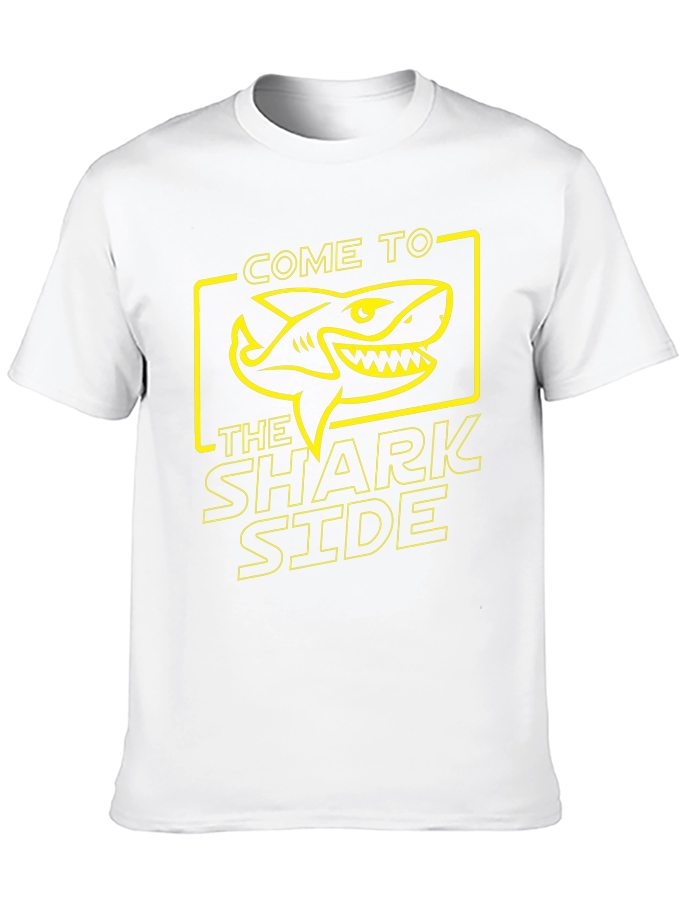 Black Come to the Shark Side T-Shirt view 10