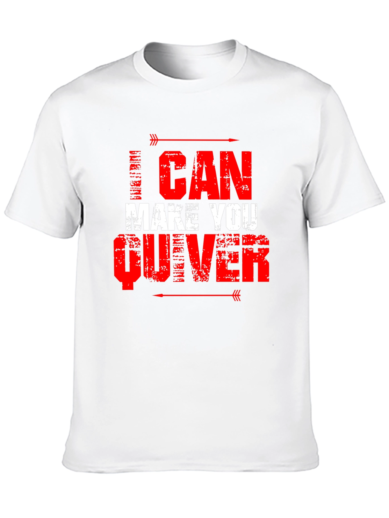 Black I Can Make You Quiver Graphic Tee - Black Cotton Shirt view 10