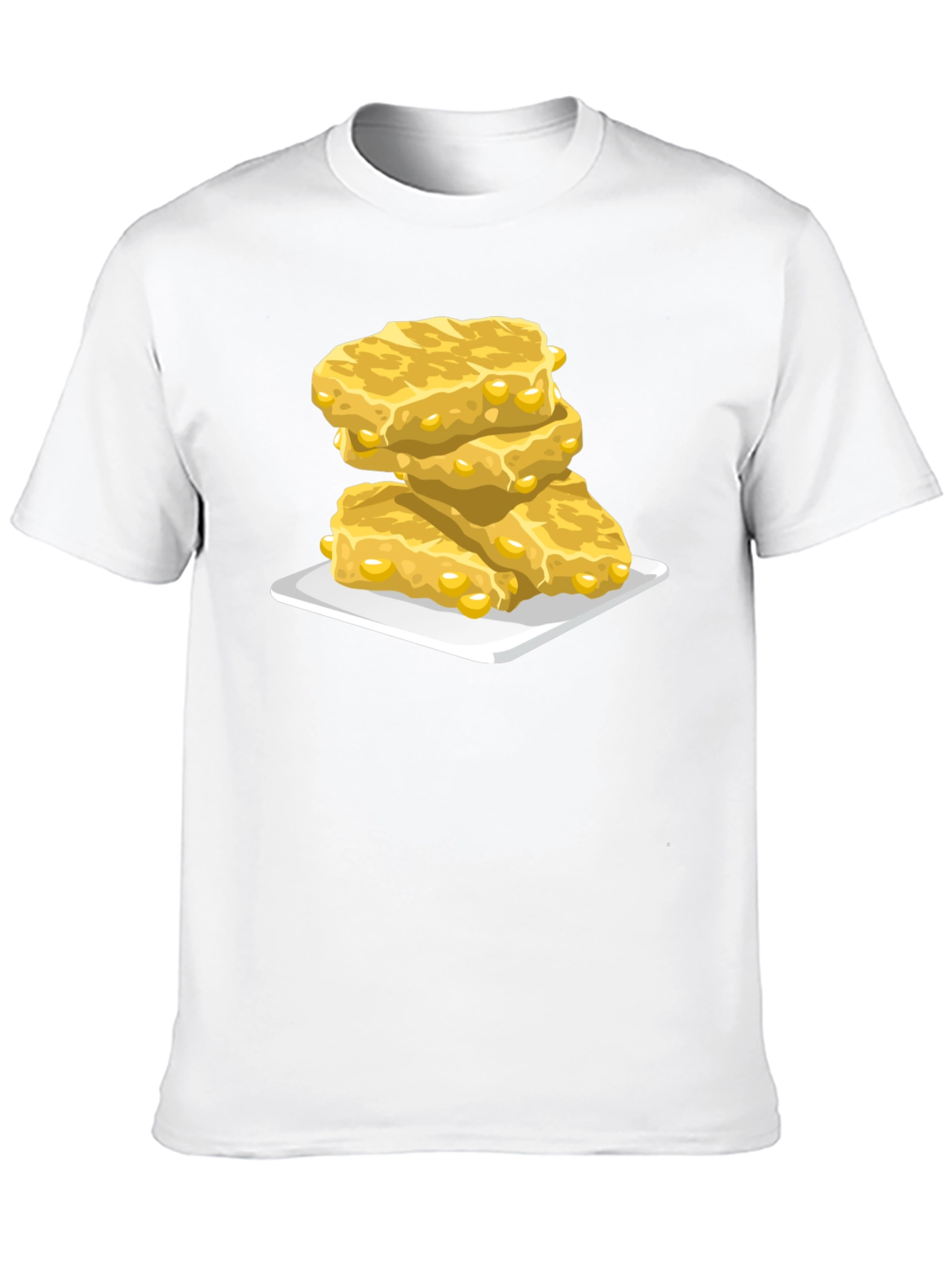 Sweet Cornbread Stack Graphic Tee - Casual Comfort - 10