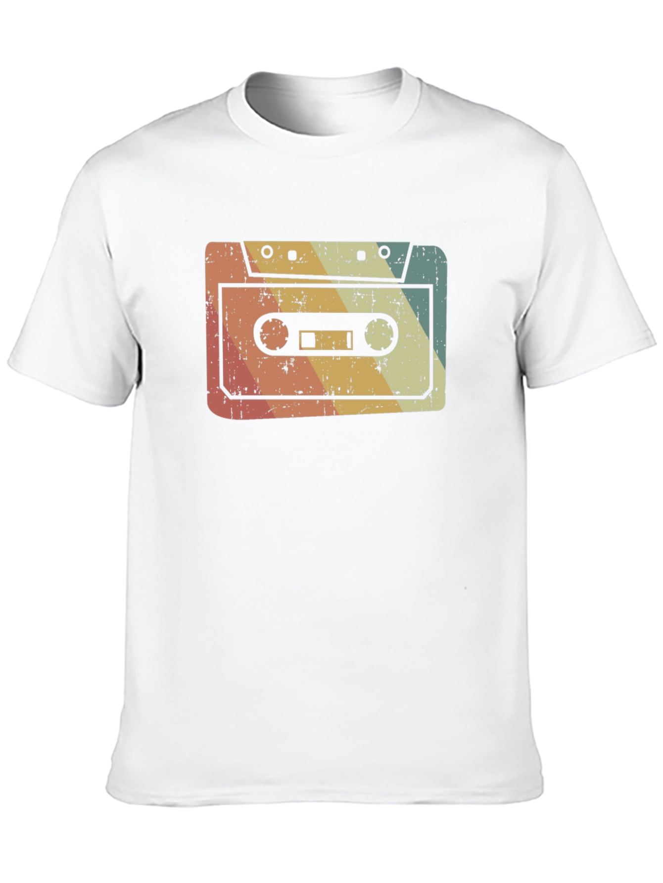 Black Retro Cassette Tape Graphic Tee view 10
