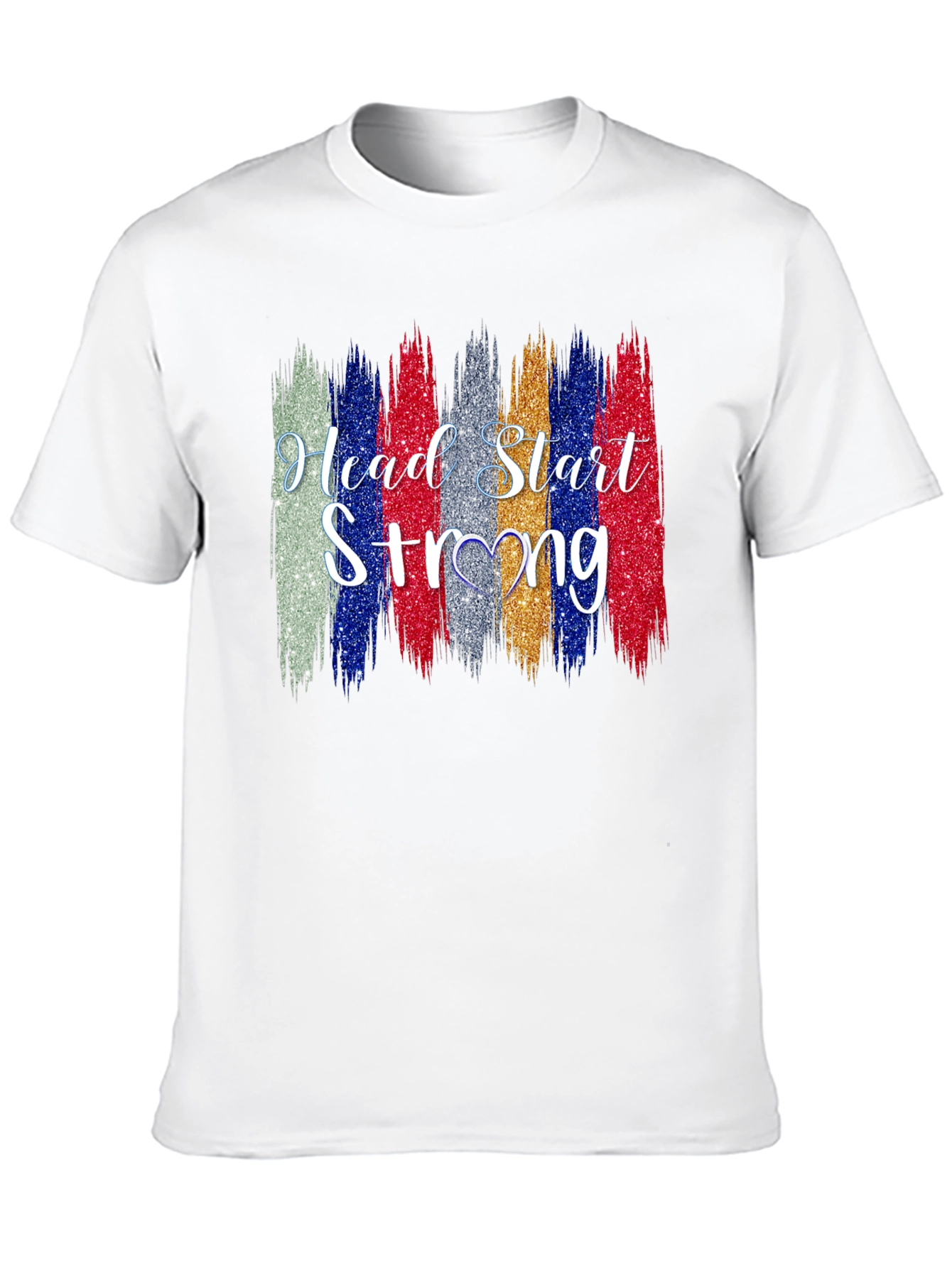 Black Head Start Strong T-Shirt - Unisex view 10