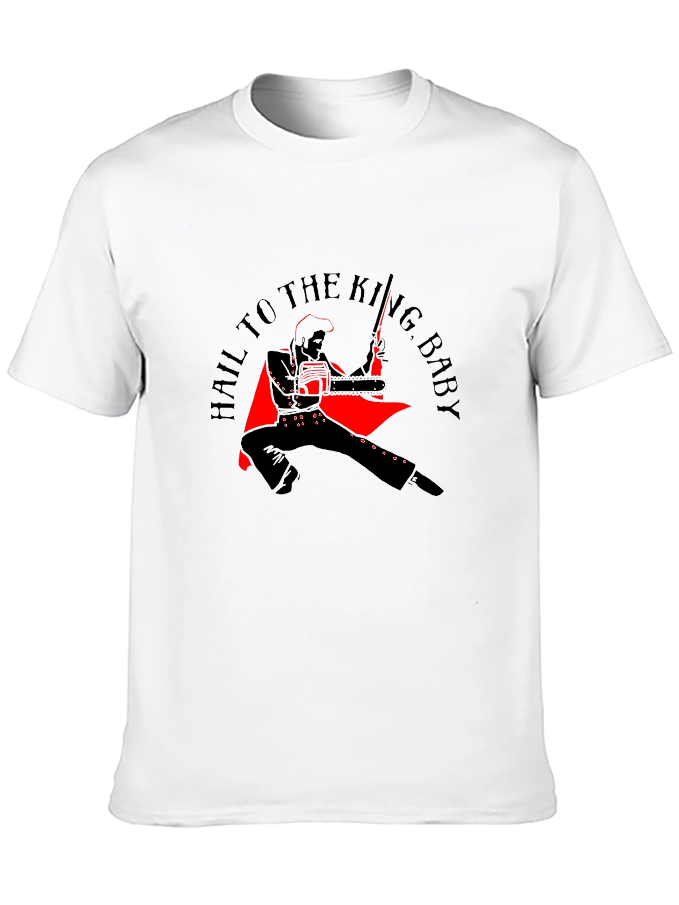 Black Hail to the King Baby Graphic T-Shirt view 10