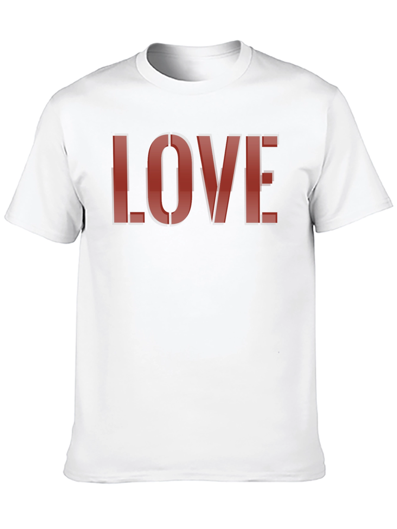 Black Love Graphic Tee - Classic Black Cotton Blend view 10