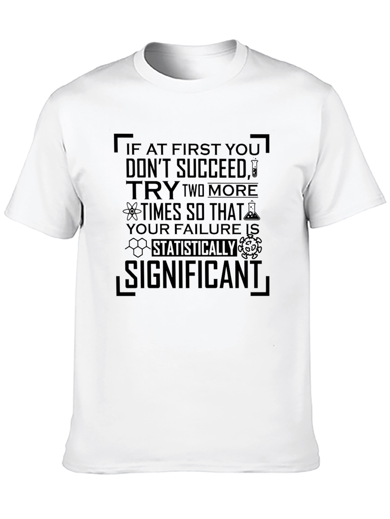 Black Statistically Significant Graphic T-Shirt view 10