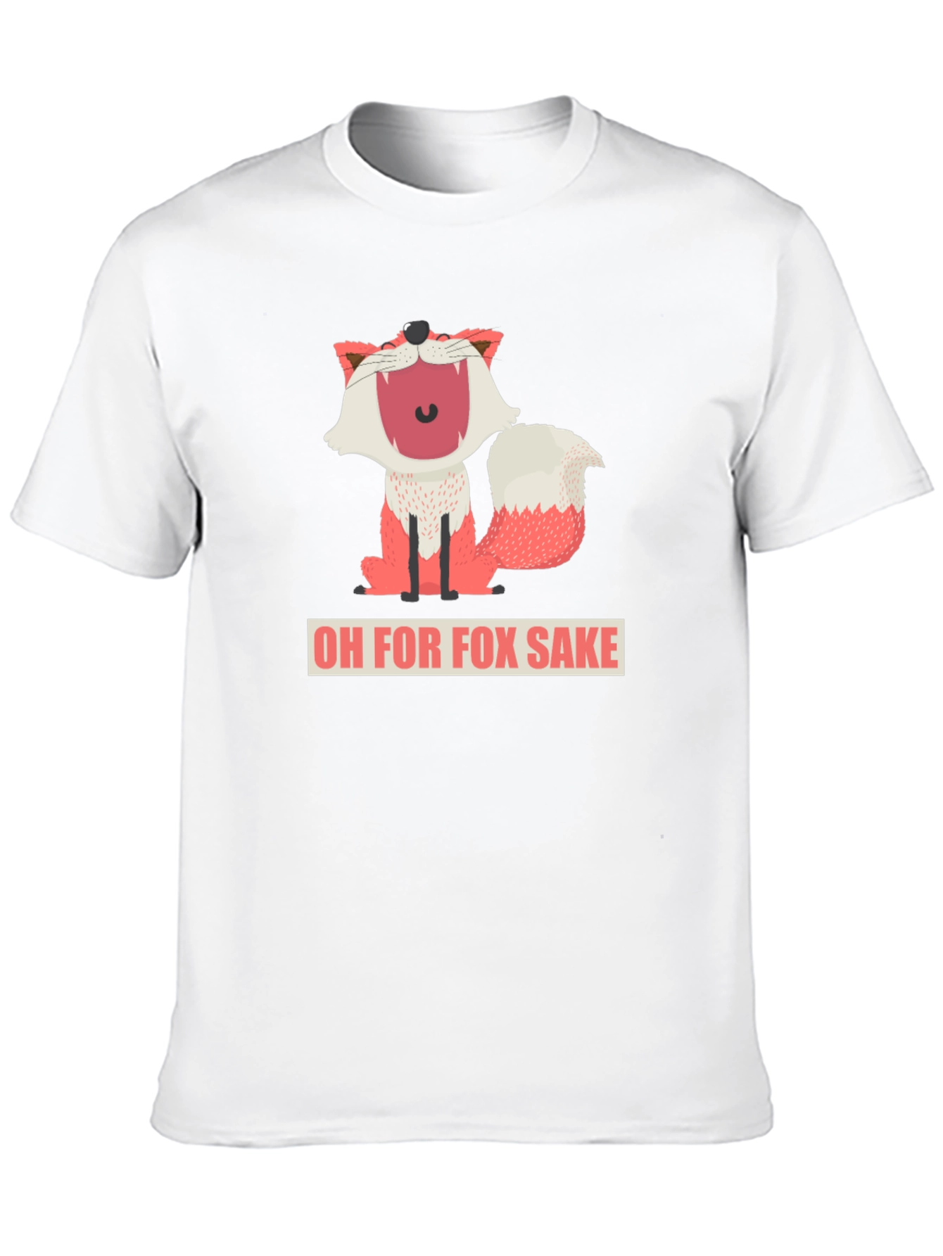 Black Oh For Fox Sake T-Shirt view 10