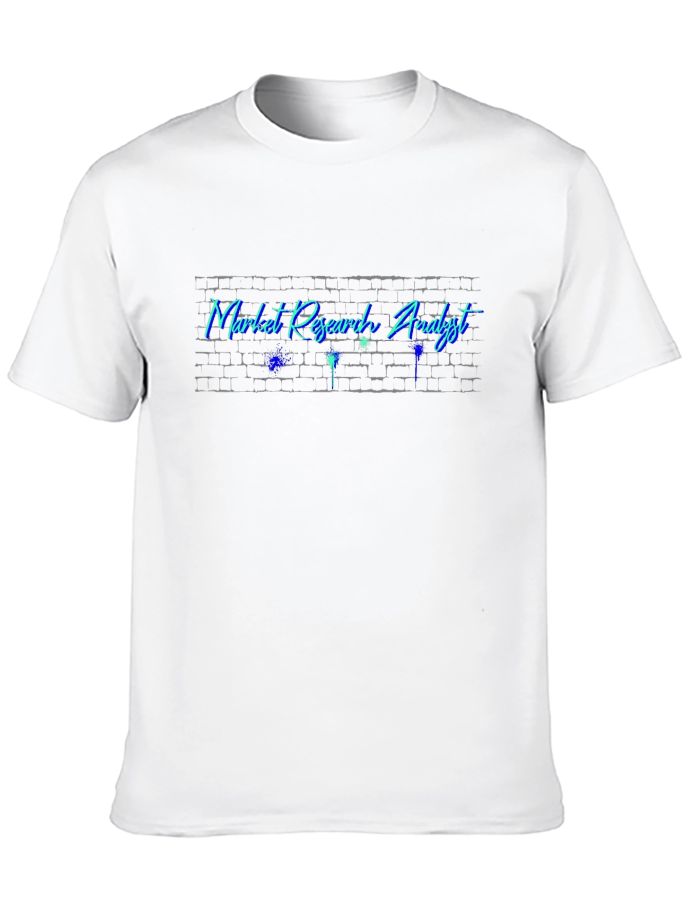 Black Market Research Analyst Graphic T-Shirt view 10