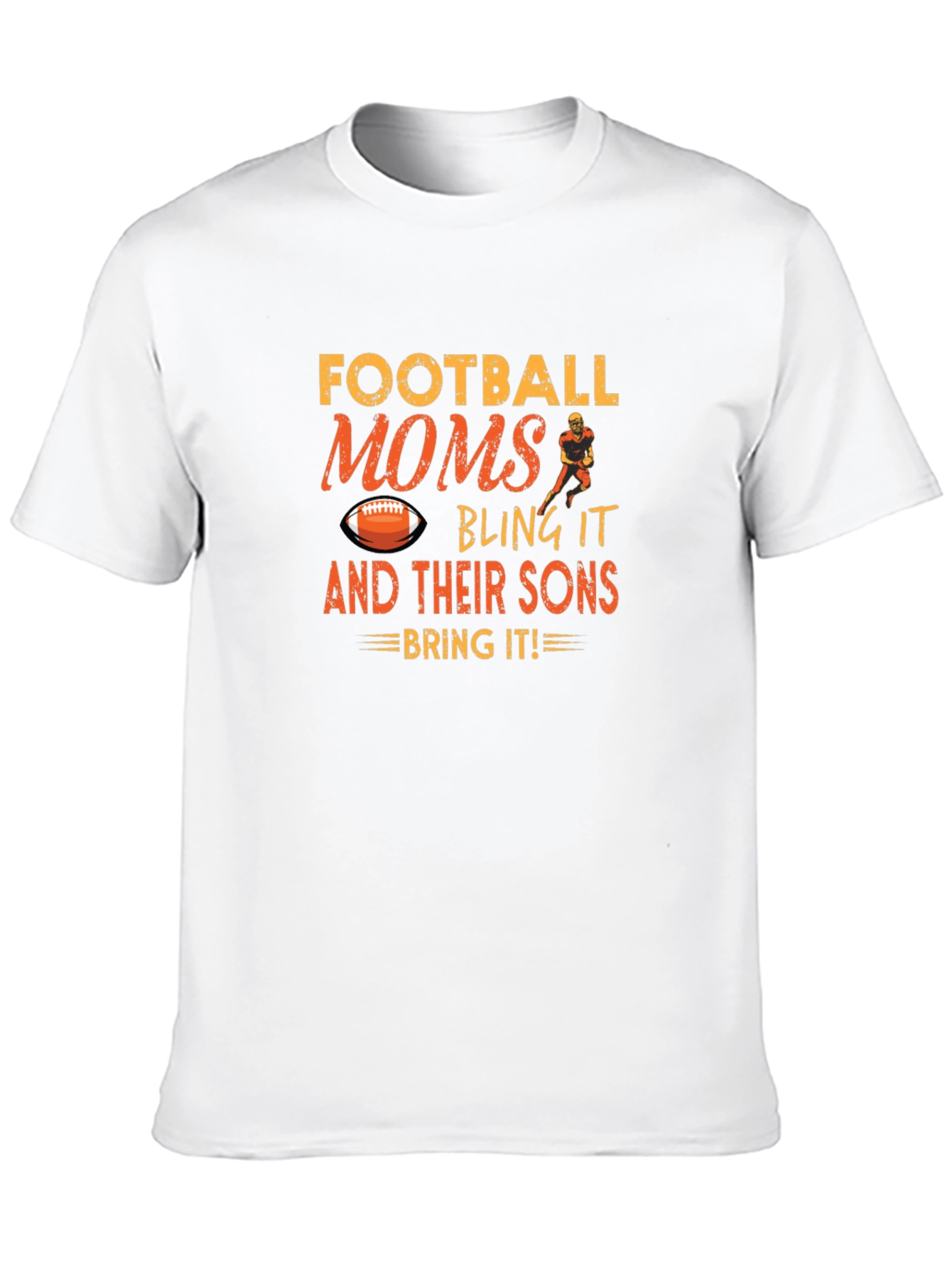 Football Moms T-Shirt: Bling It and Their Sons Bring It! - 10