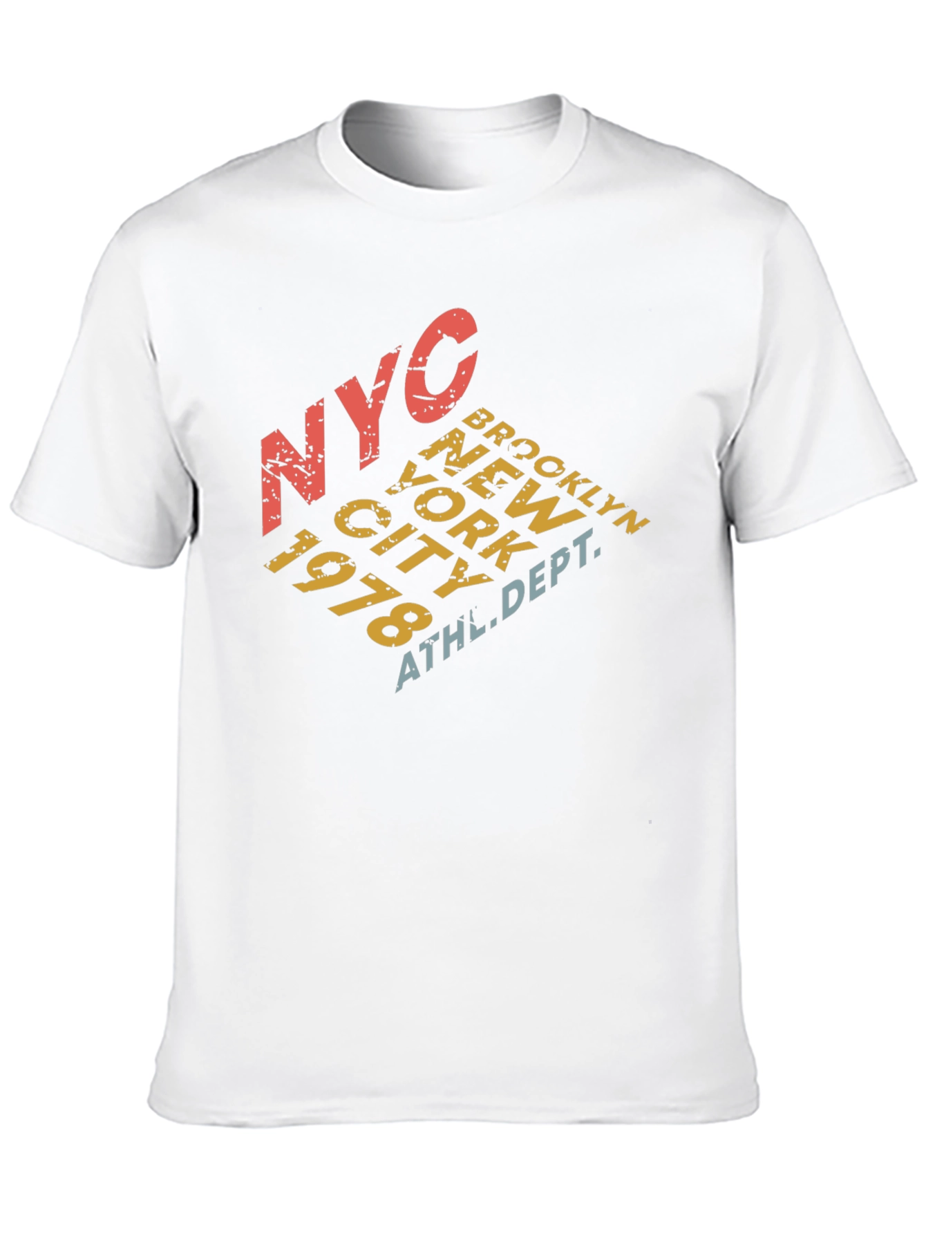 Black NYC Brooklyn Retro Graphic T-Shirt view 10