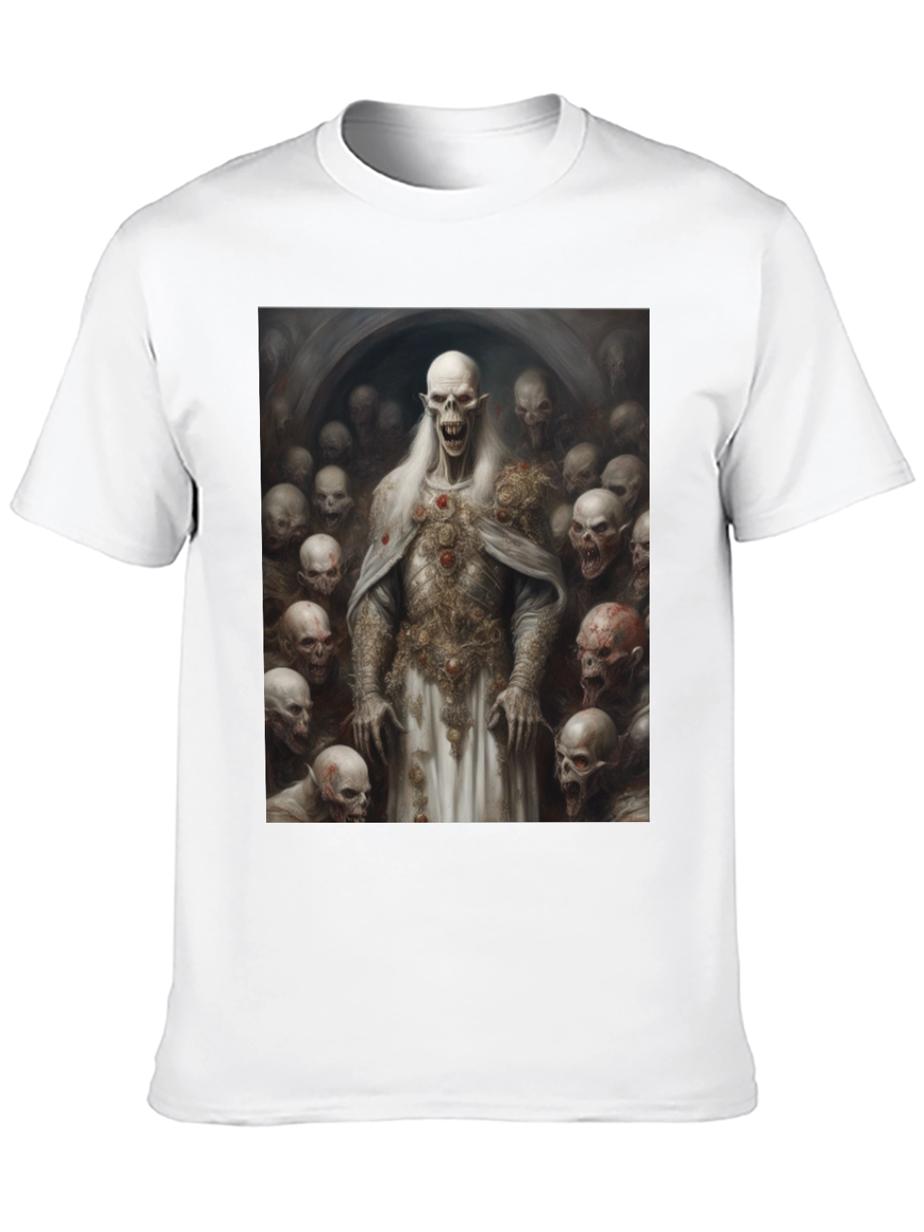 Black Undead King T-Shirt view 10