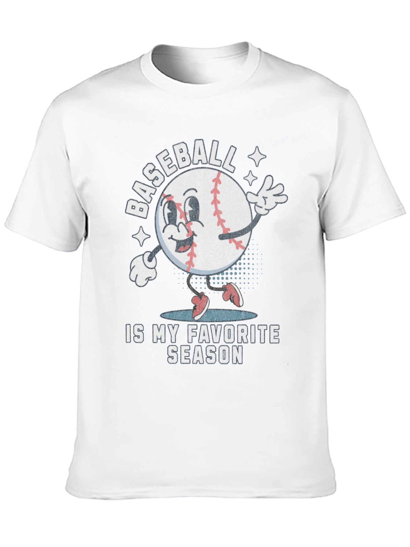 Black Baseball My Favorite Season Graphic Tee view 10